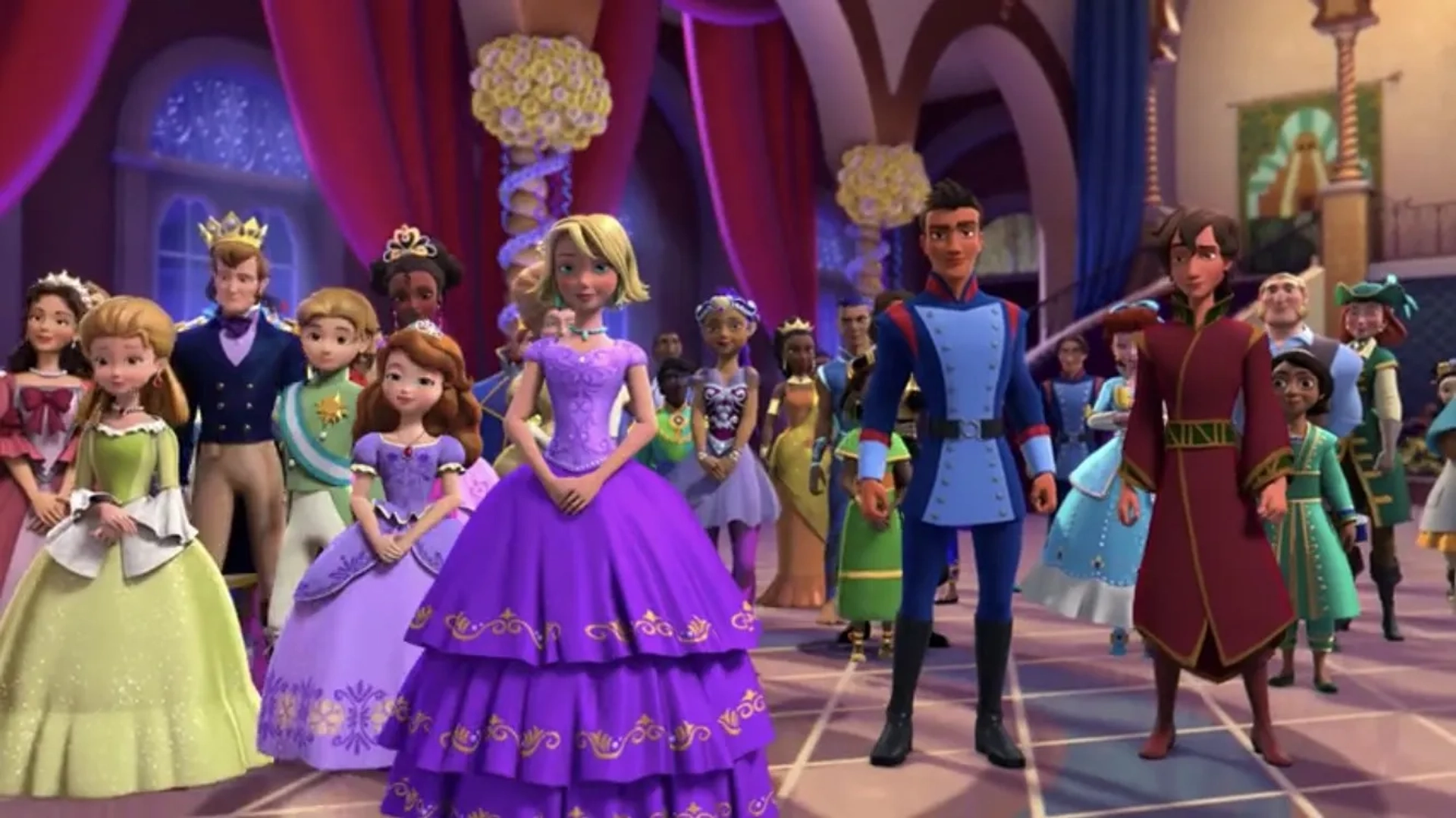 Jorge Diaz, Darcy Rose Byrnes, Ariel Winter, Jillian Rose Reed, and Joseph Haro in Elena of Avalor: Coronation Day (2020)