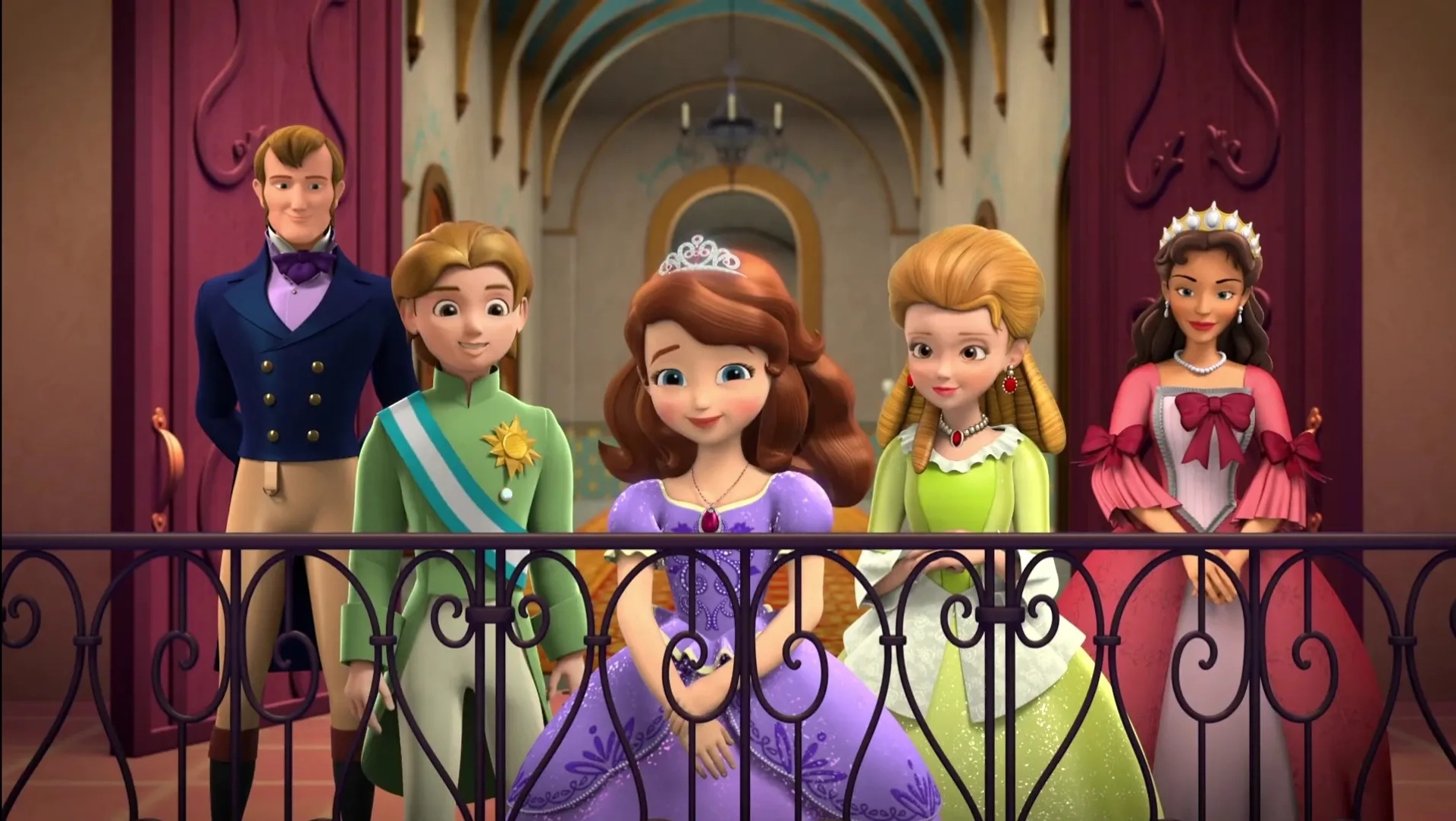 Sara Ramirez, Darcy Rose Byrnes, Ariel Winter, and Tyler Merna in Elena of Avalor (2016)