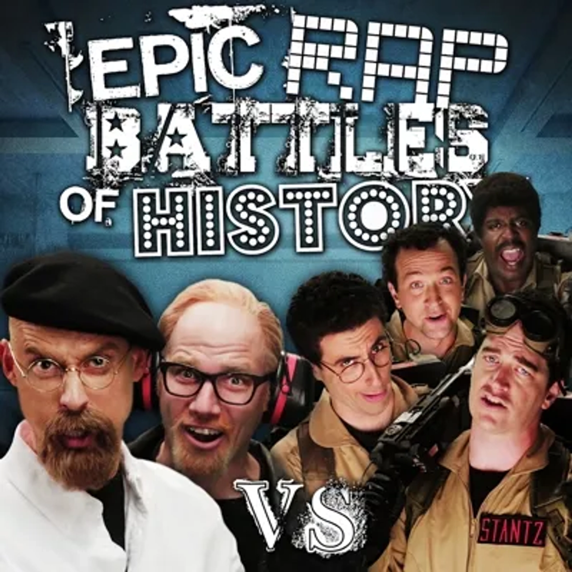 Chris Alvarado, Chris Gorbos, Lloyd Ahlquist, Peter Shukoff, Mark Douglas, Zach Sherwin, Walter Downing, and Taylor Cu in Epic Rap Battles of History (2010)