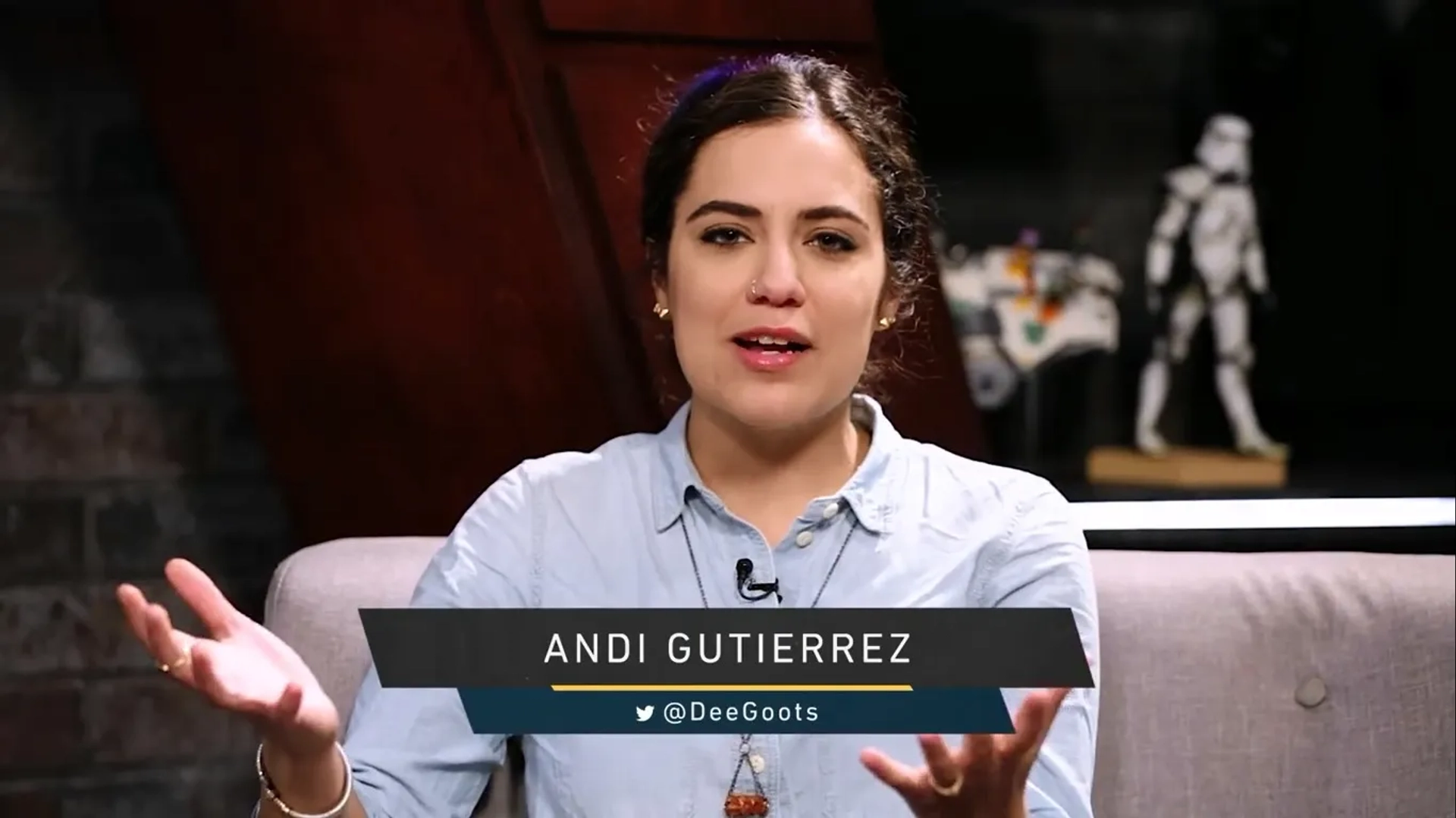 Andi Gutierrez in The Star Wars Show: Rogue One Secrets Explained (2017)