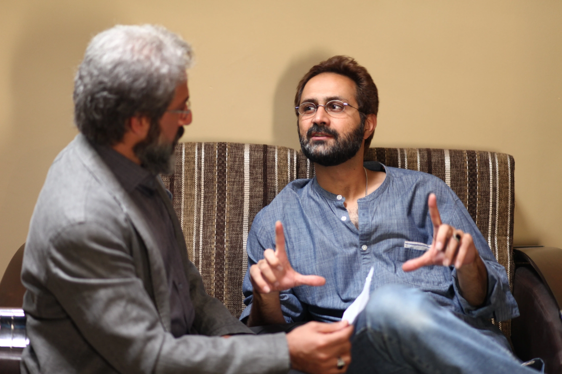 Amir Aghaee and Vahid Jalilvand in Wednesday, May 9 (2015)