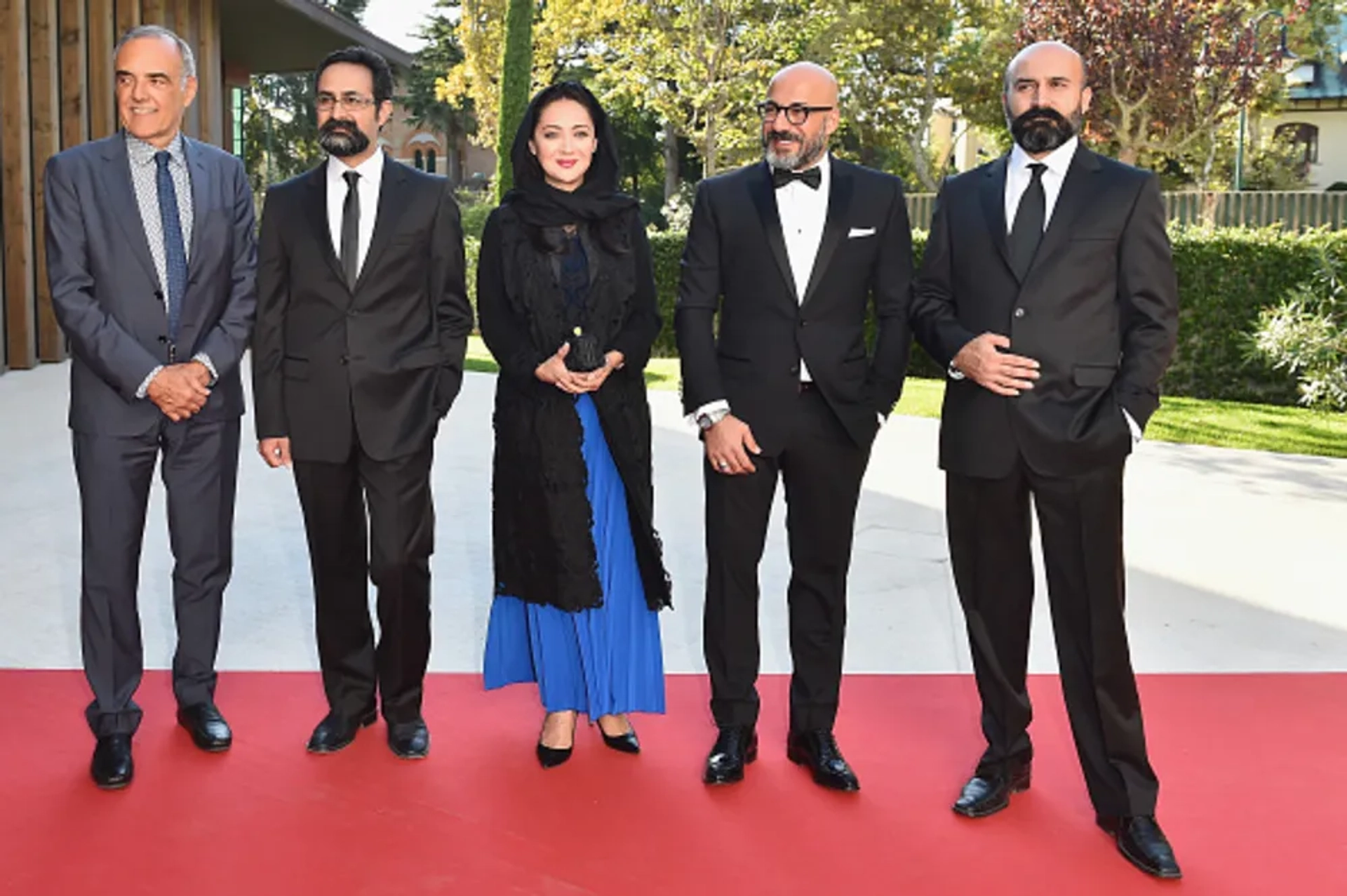 Niki Karimi, Amir Aghaee, and Vahid Jalilvand at an event for Wednesday, May 9 (2015)