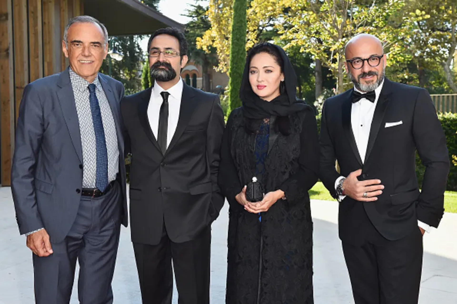 Niki Karimi, Amir Aghaee, and Vahid Jalilvand at an event for Wednesday, May 9 (2015)