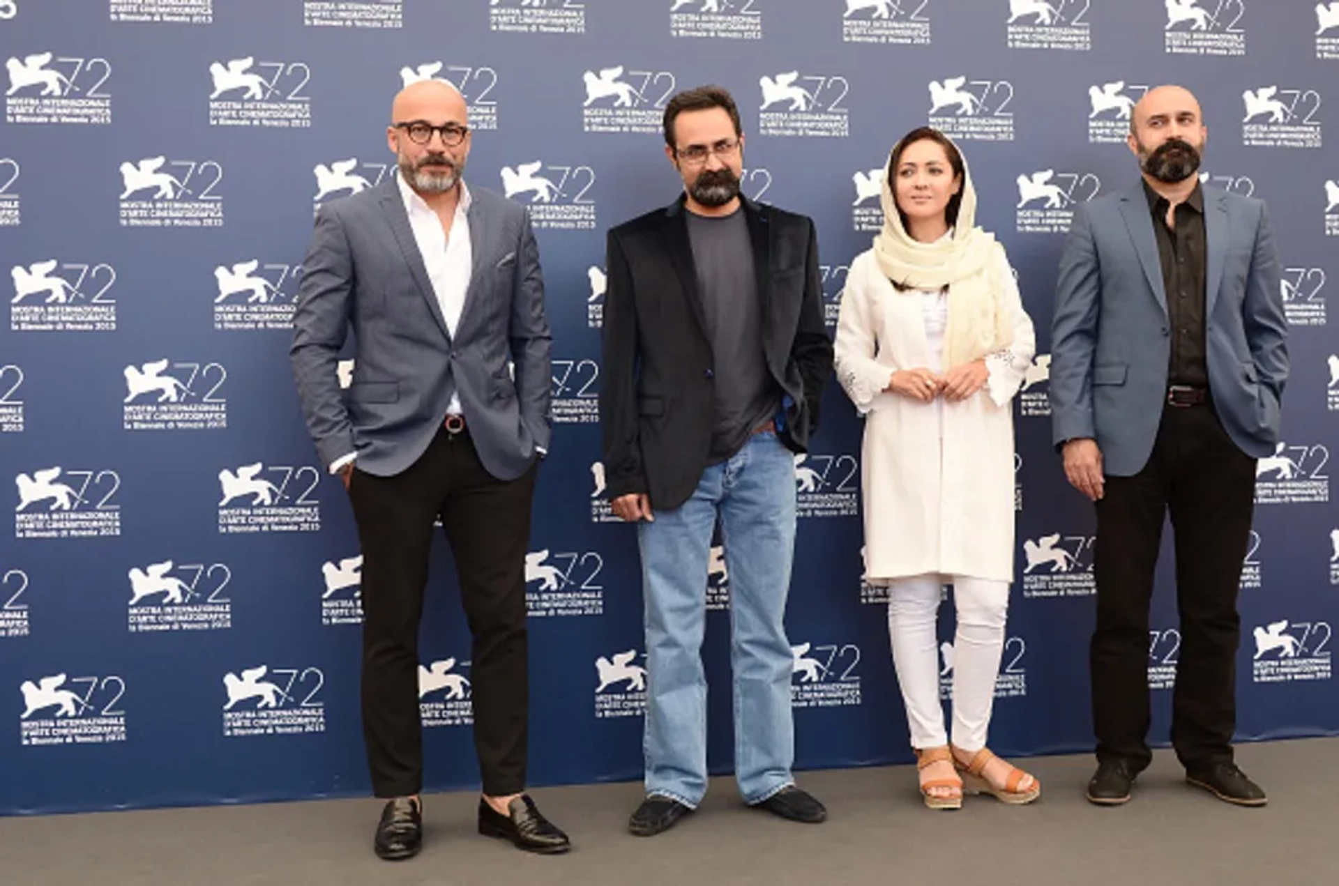 Niki Karimi, Amir Aghaee, and Vahid Jalilvand at an event for Wednesday, May 9 (2015)