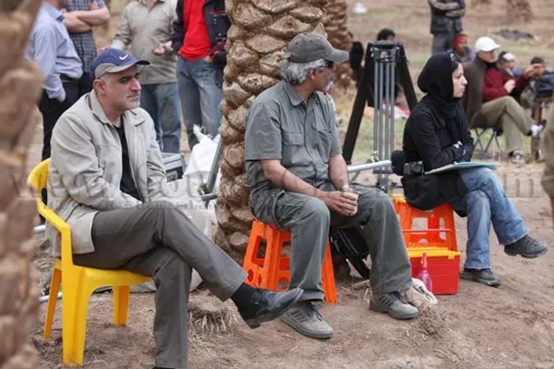 Ahmad Reza Darvish and Ali Ghaemmaghami in Hussein, Who Said No (2014)