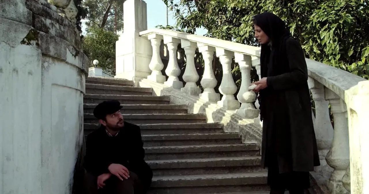 Leila Hatami and Ali Mosaffa in What's the Time in Your World? (2014)