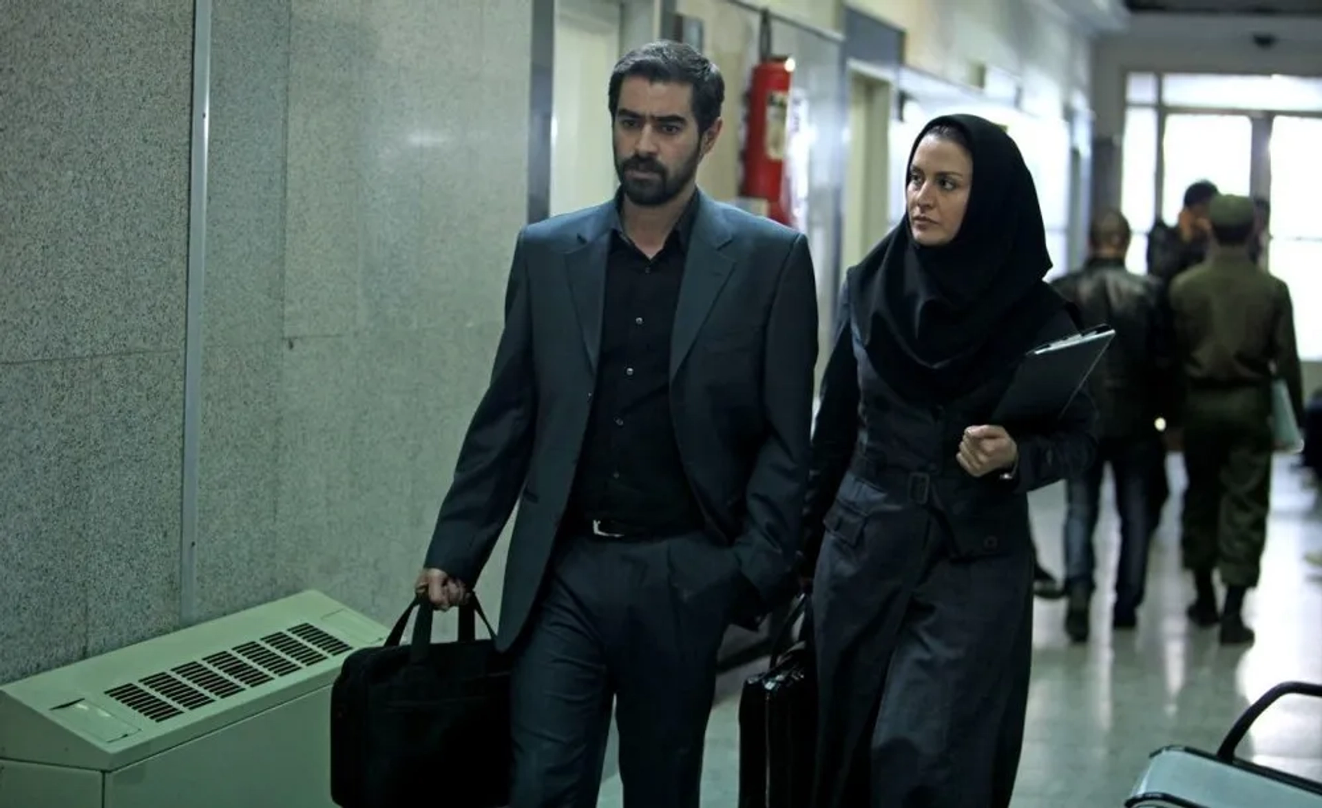 Merila Zare'i and Shahab Hosseini in Hush! Girls Don't Scream (2013)