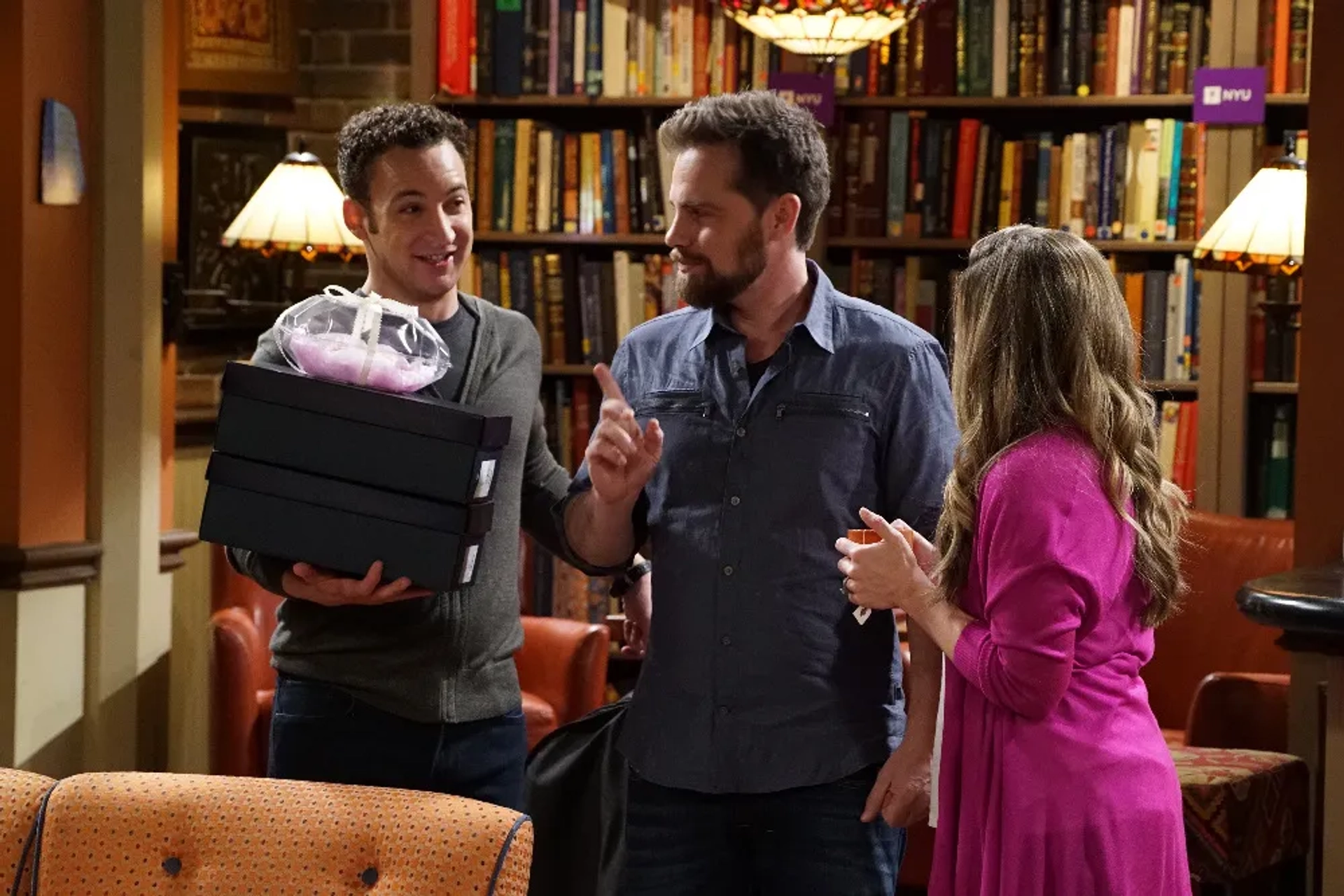 Ben Savage and Rider Strong in Girl Meets World (2014)