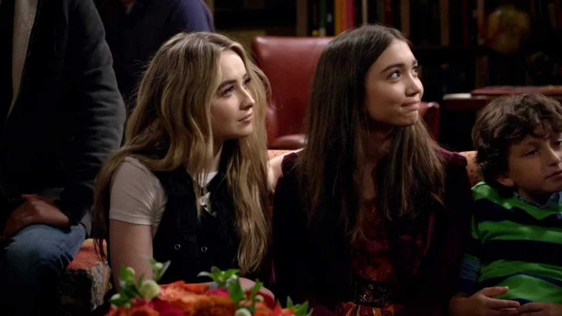 Rowan Blanchard and Sabrina Carpenter in Girl Meets World (2014)