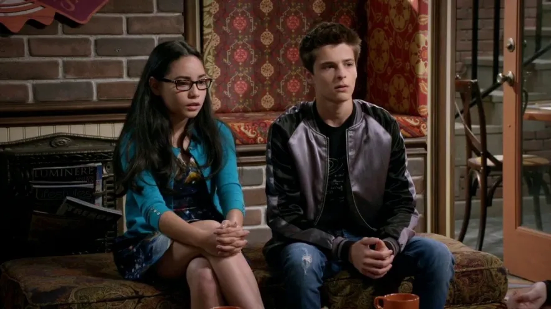 Ceci Balagot and Corey Fogelmanis in Girl Meets World (2014)