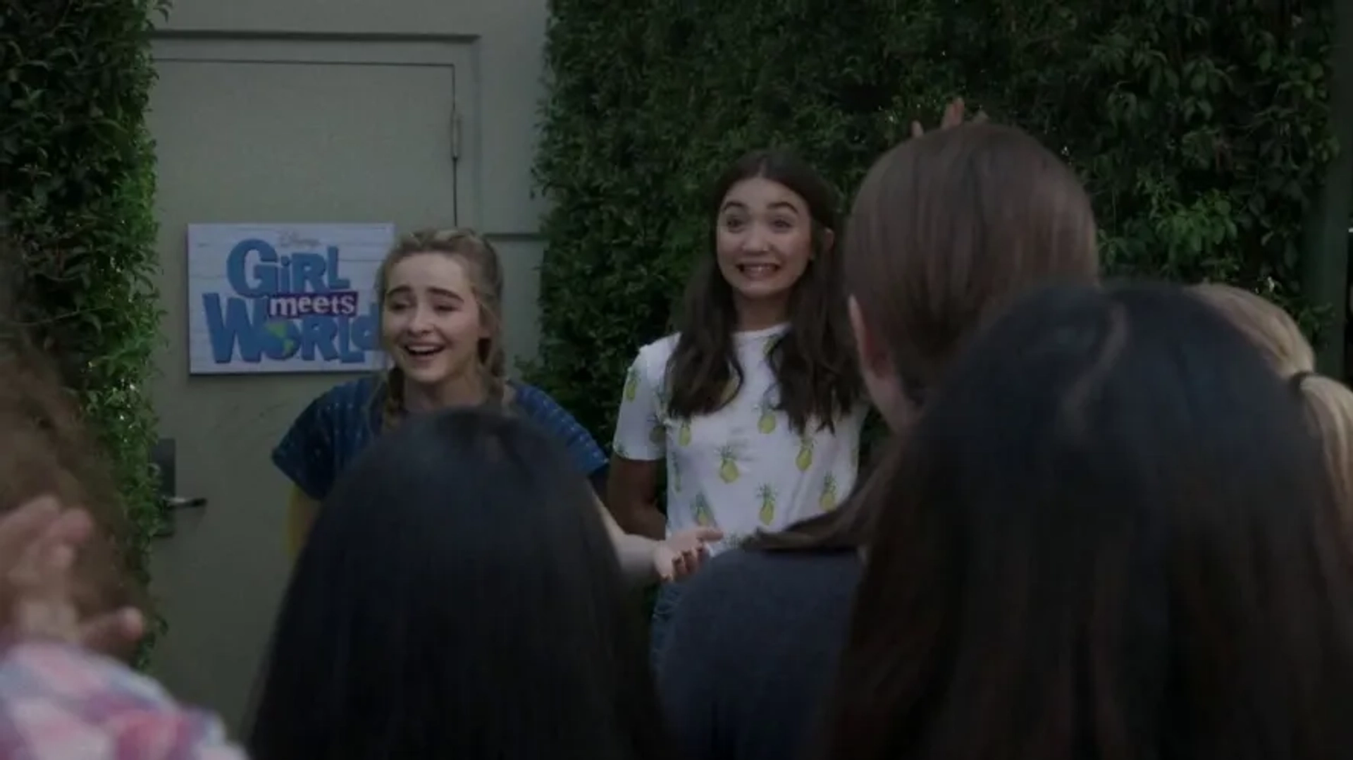 Rowan Blanchard and Sabrina Carpenter in Girl Meets World (2014)