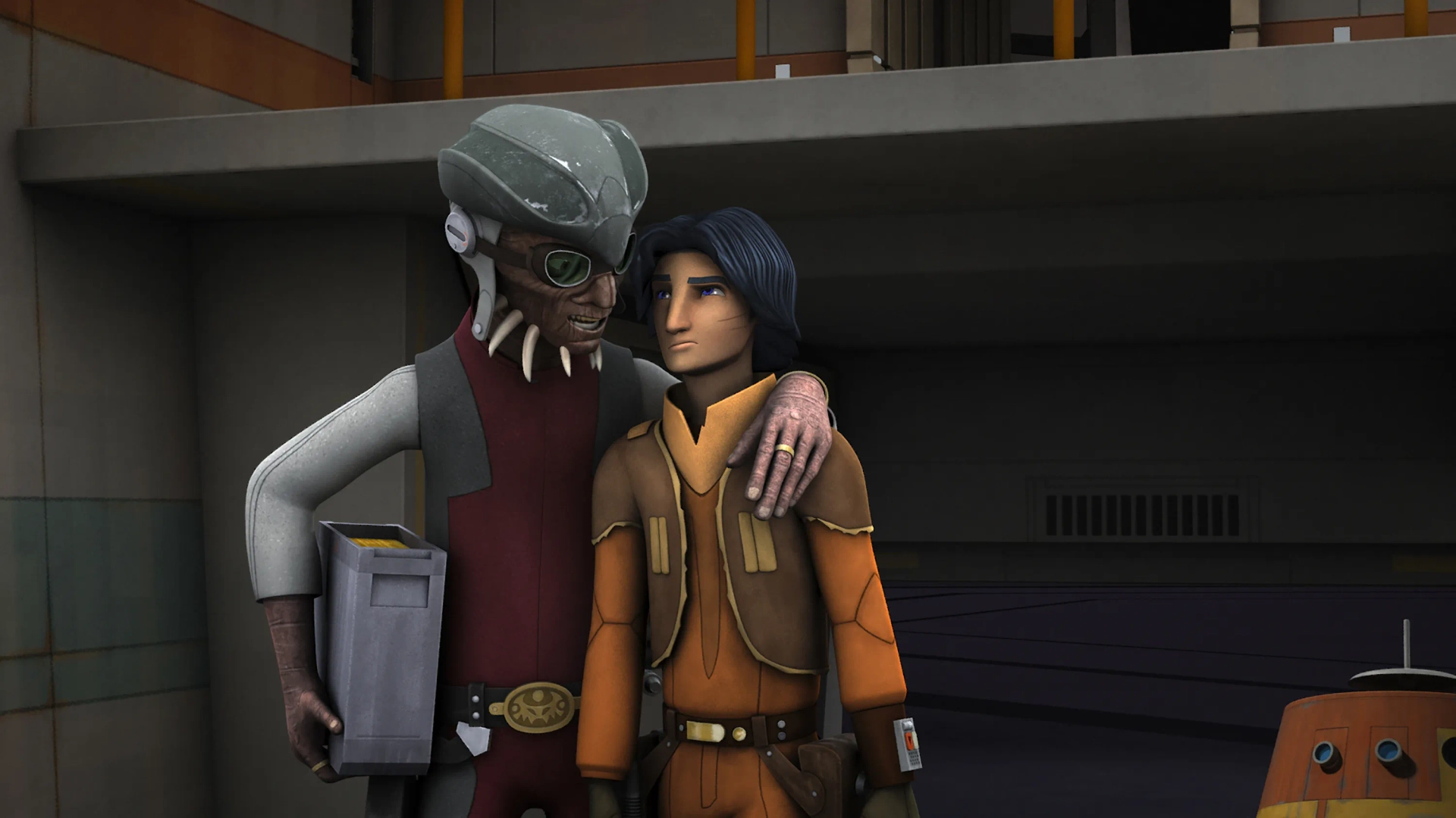 Jim Cummings and Taylor Gray in Star Wars: Rebels (2014)