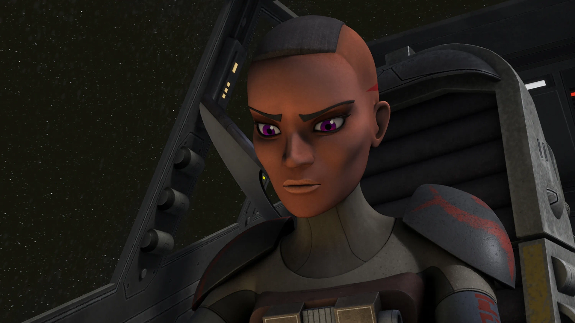 Gina Torres in Star Wars: Rebels (2014)