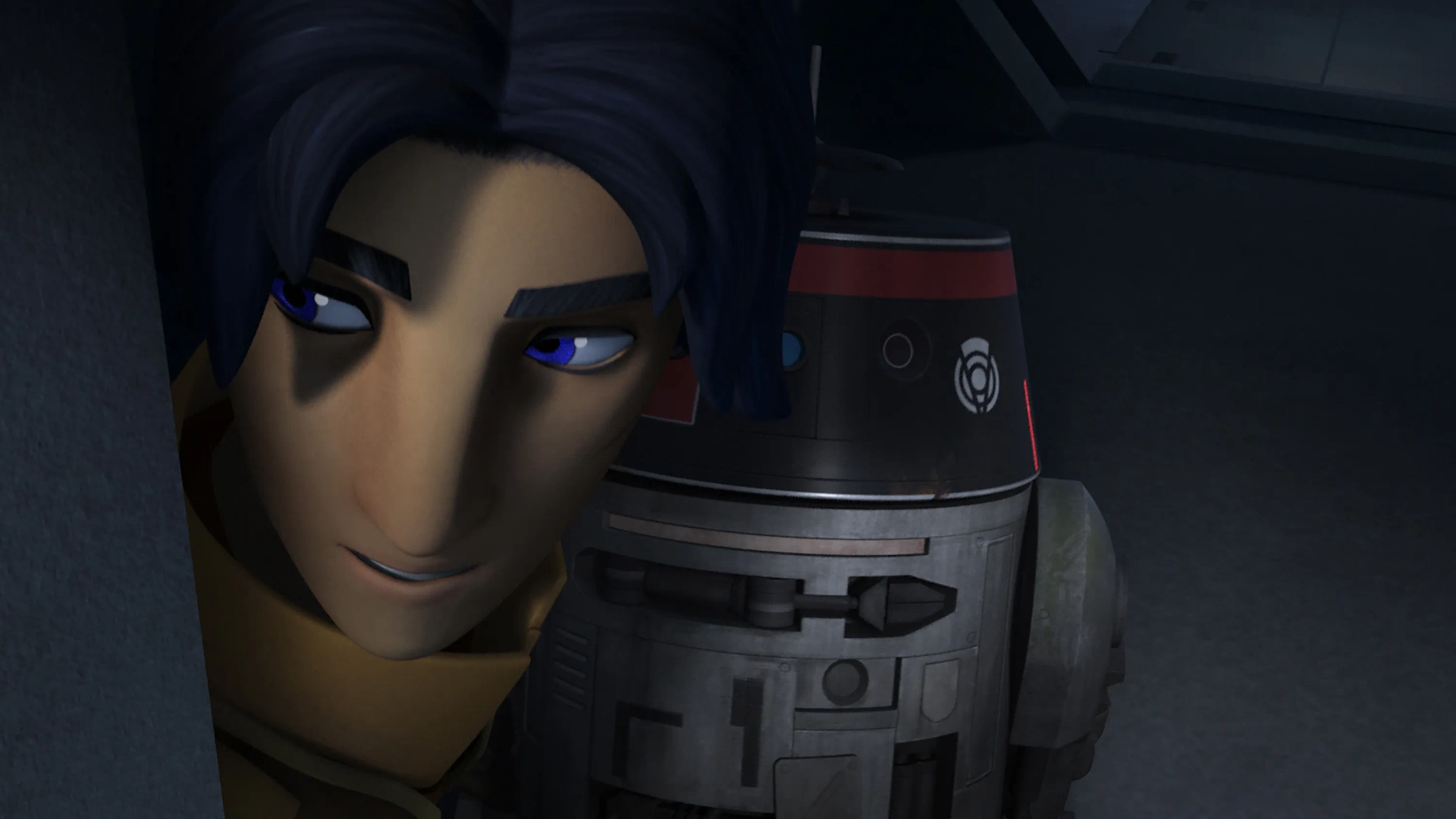 Dave Filoni and Taylor Gray in Star Wars: Rebels (2014)