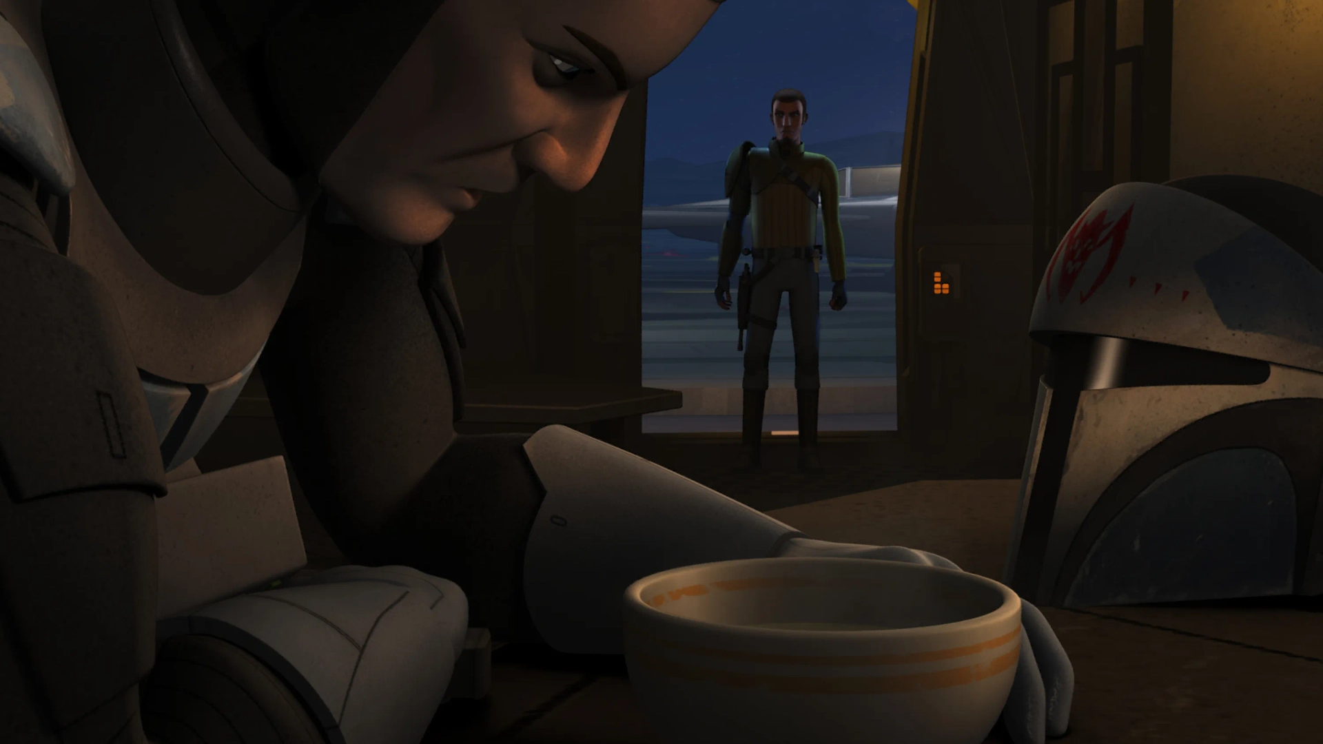 Freddie Prinze Jr. and Kevin McKidd in Star Wars: Rebels (2014)