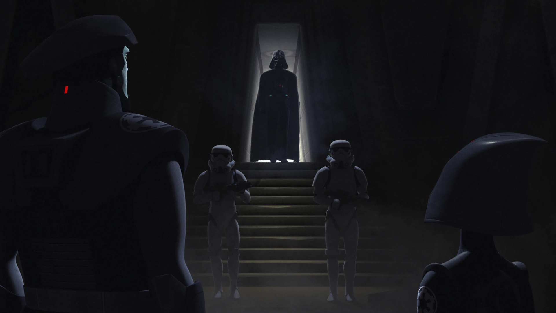 James Earl Jones, Sarah Michelle Gellar, and Philip Anthony-Rodriguez in Star Wars: Rebels (2014)