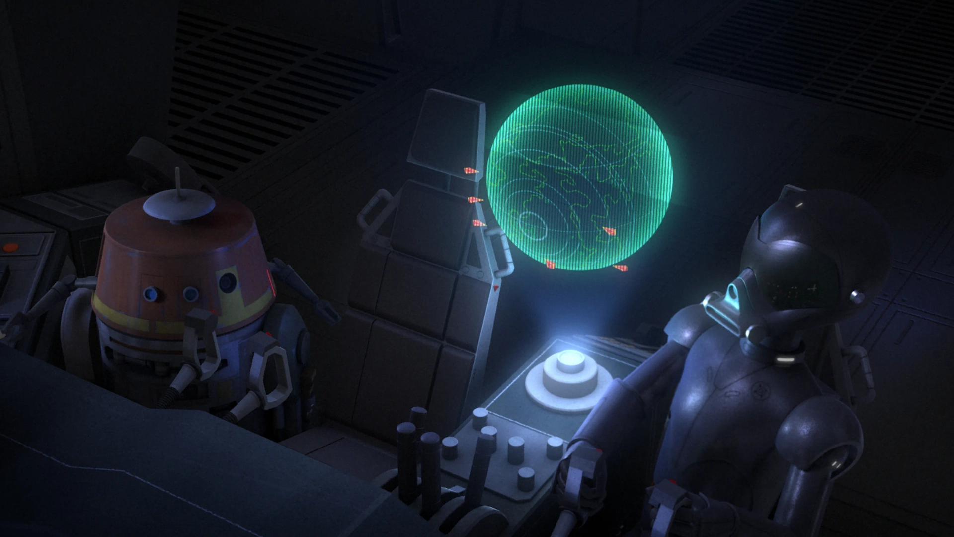 Stephen Stanton and Dave Filoni in Star Wars: Rebels (2014)