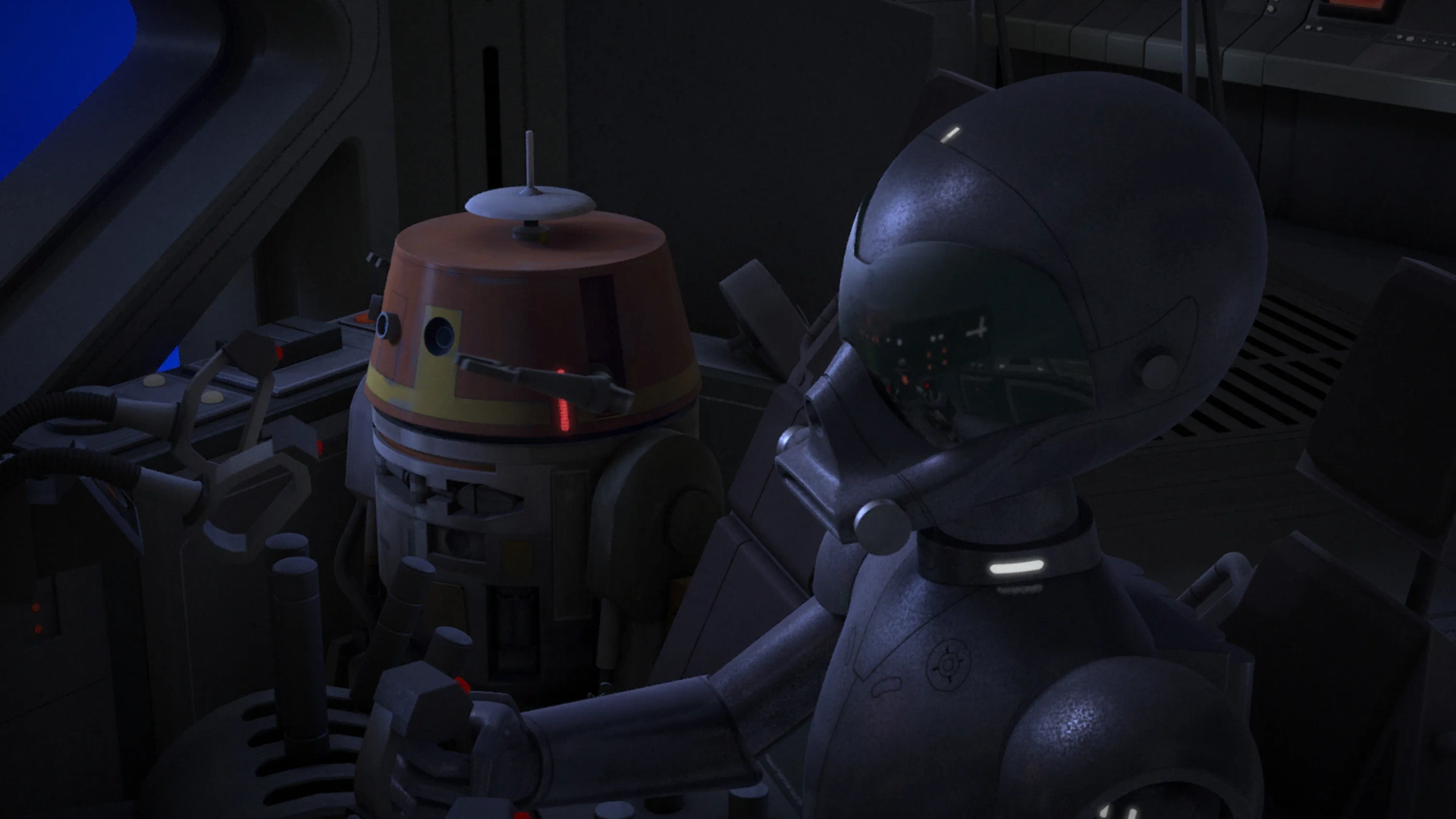 Stephen Stanton and Dave Filoni in Star Wars: Rebels (2014)