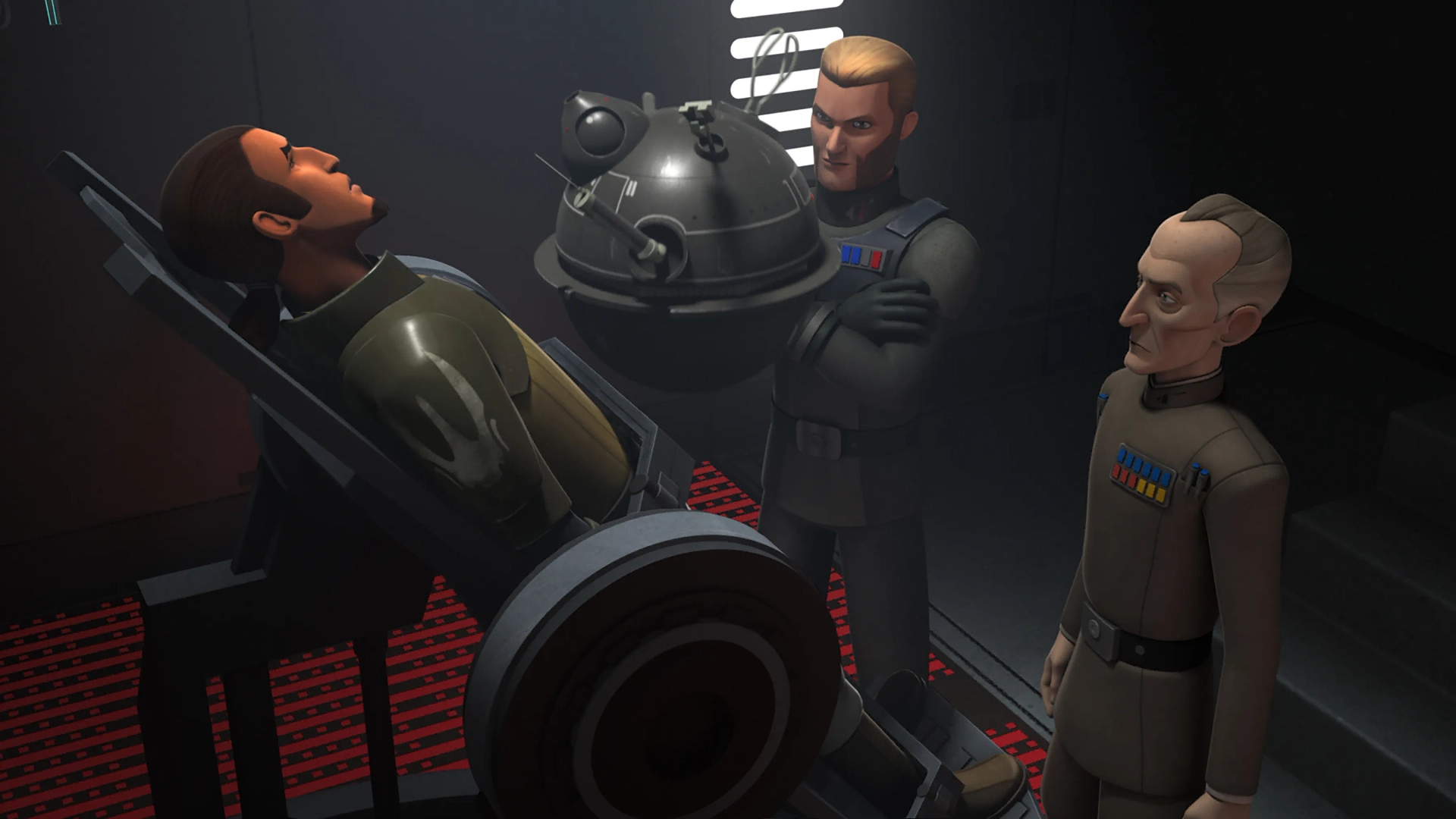 Freddie Prinze Jr., David Oyelowo, and Stephen Stanton in Star Wars: Rebels (2014)