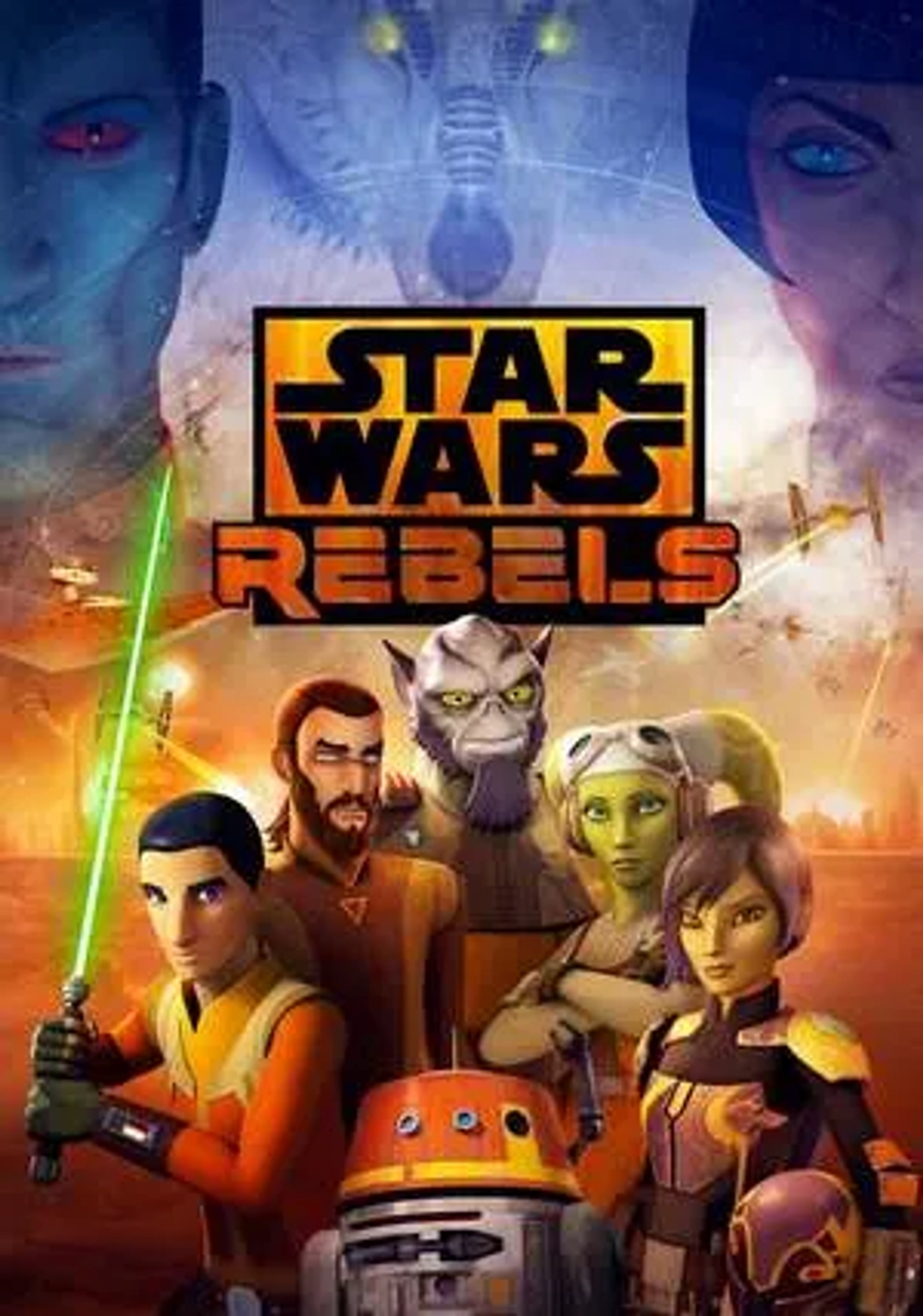 Freddie Prinze Jr., Steve Blum, Vanessa Marshall, Mary Elizabeth McGlynn, Lars Mikkelsen, Dave Filoni, Tiya Sircar, and Taylor Gray in Star Wars: Rebels (2014)