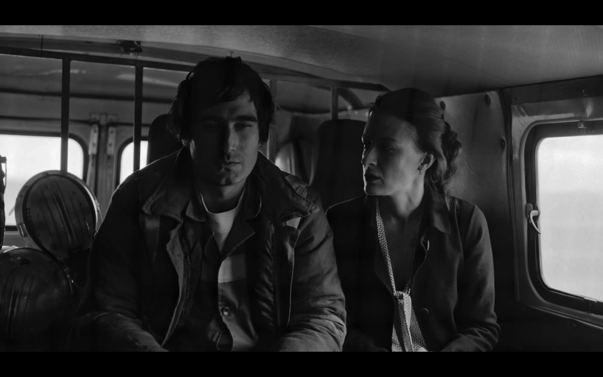 George Babluani and Mari Kitia in Citizen Saint (2023)