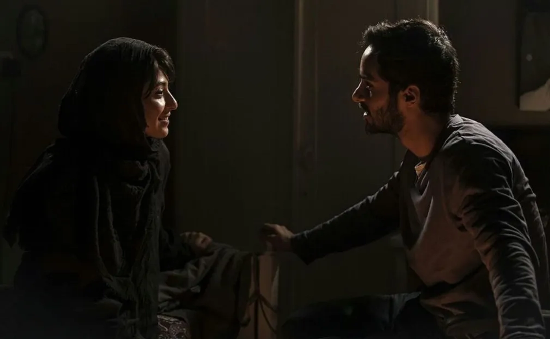 Anahita Afshar and Saed Soheili in Bridge of Sleep (2016)