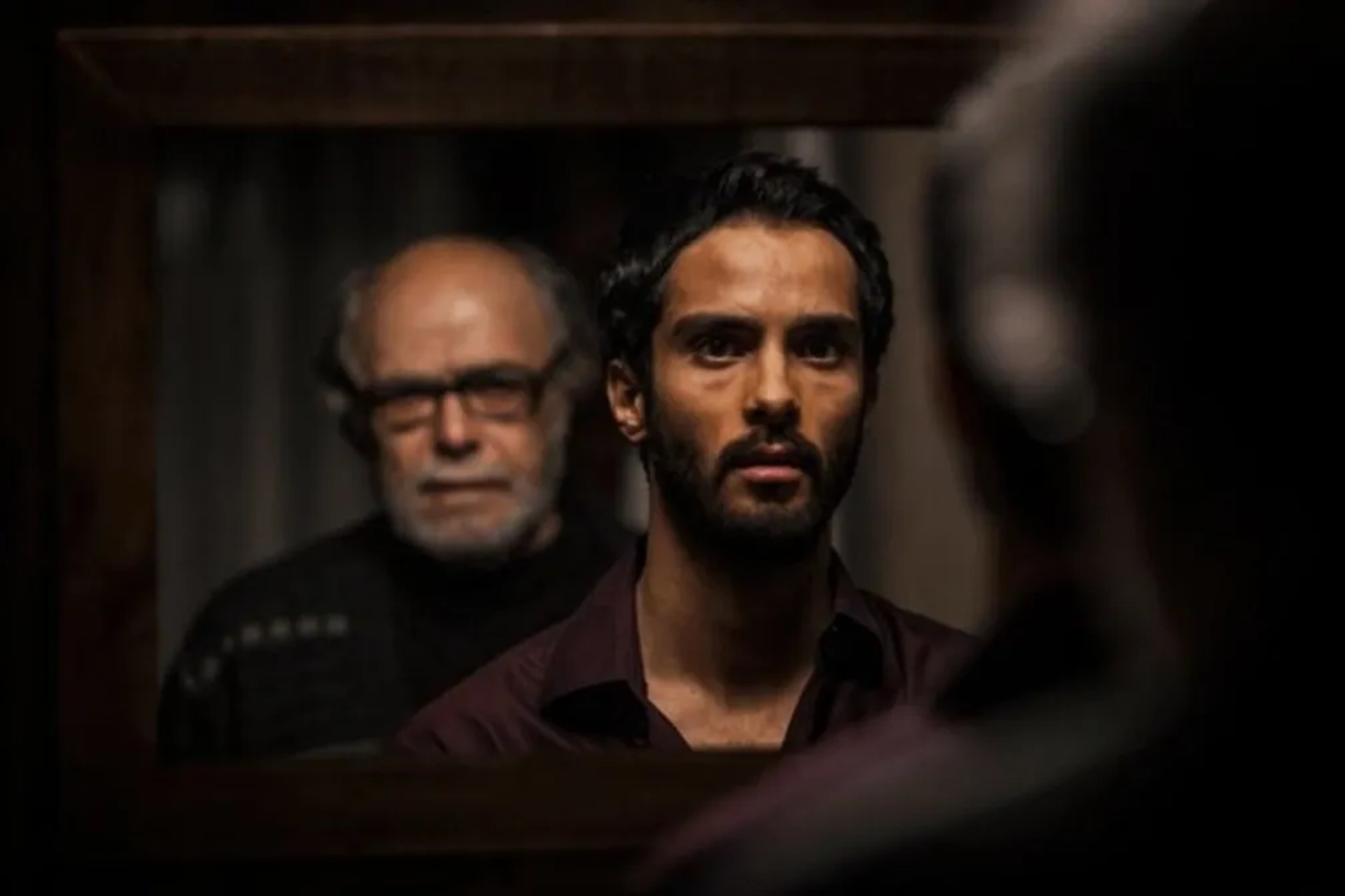 Akbar Zanjanpour and Saed Soheili in Bridge of Sleep (2016)