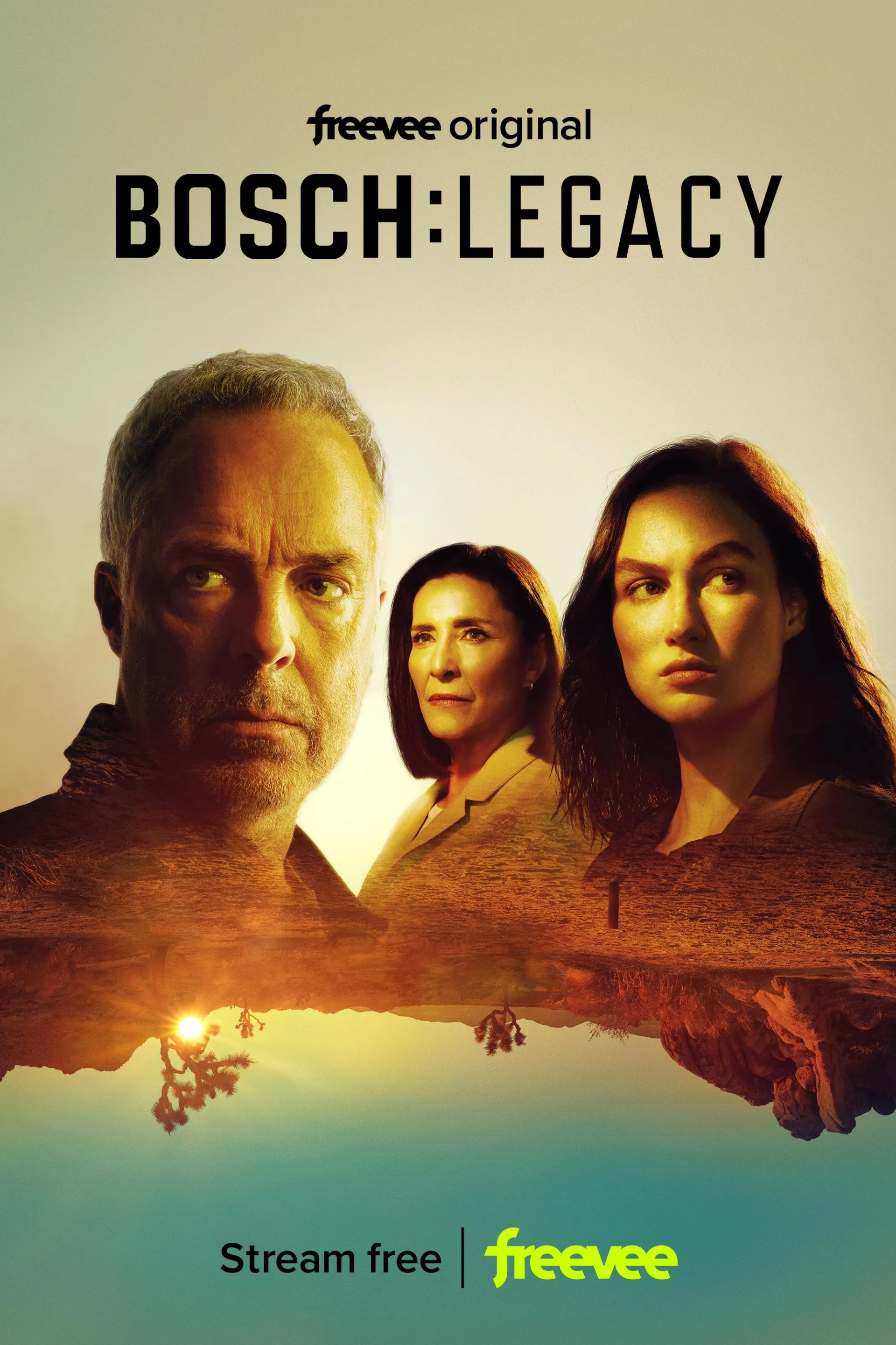 Mimi Rogers, Titus Welliver, and Madison Lintz in Bosch: Legacy (2022)