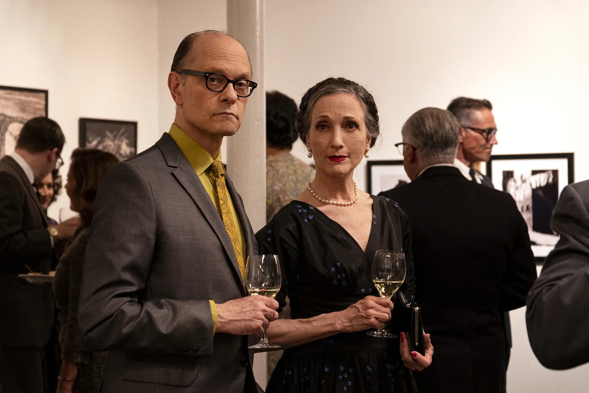 David Hyde Pierce and Bebe Neuwirth in Julia (2022)