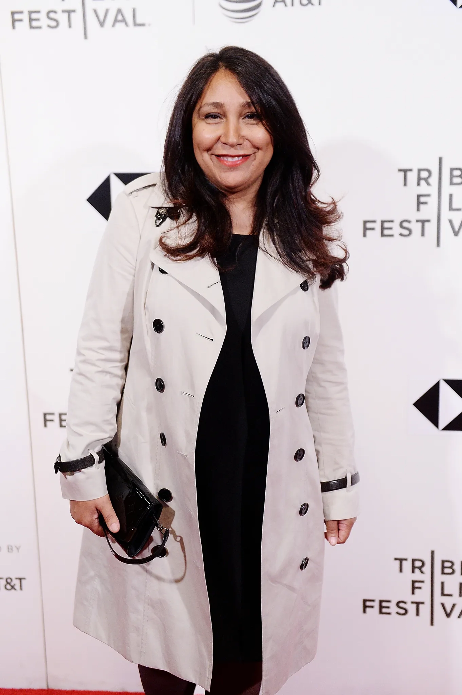 Haifaa Al-Mansour at an event for Mary Shelley (2017)