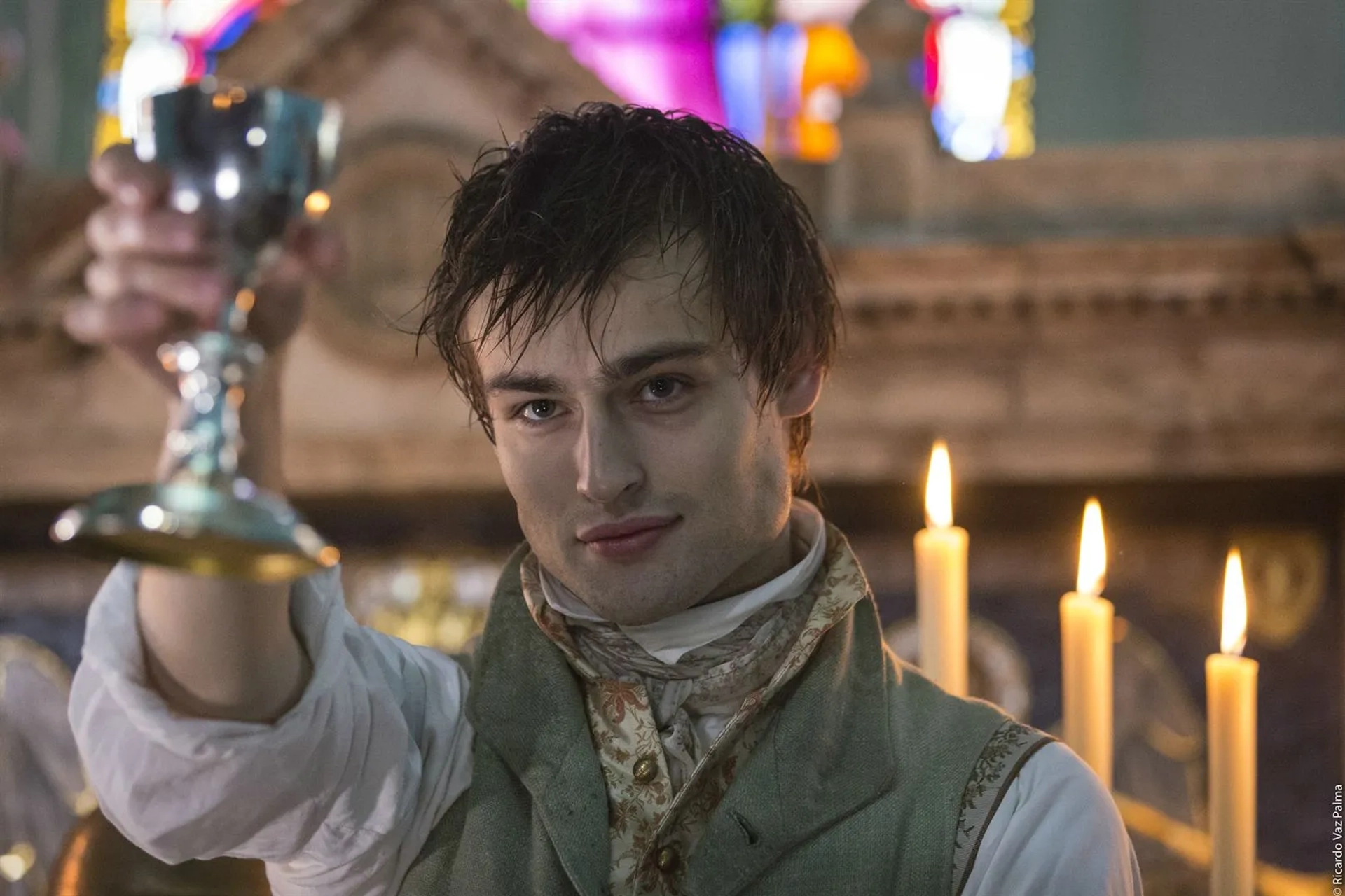 Douglas Booth in Mary Shelley (2017)