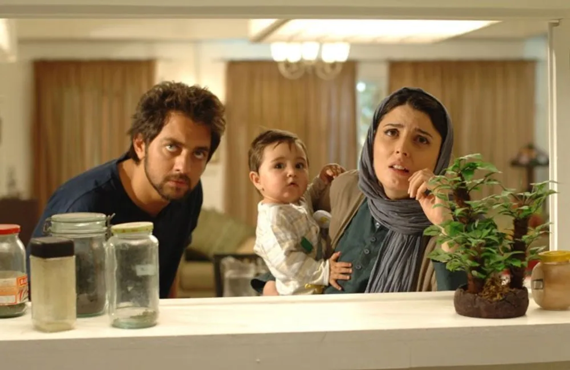 Leila Hatami and Bahram Radan in Penniless (2009)