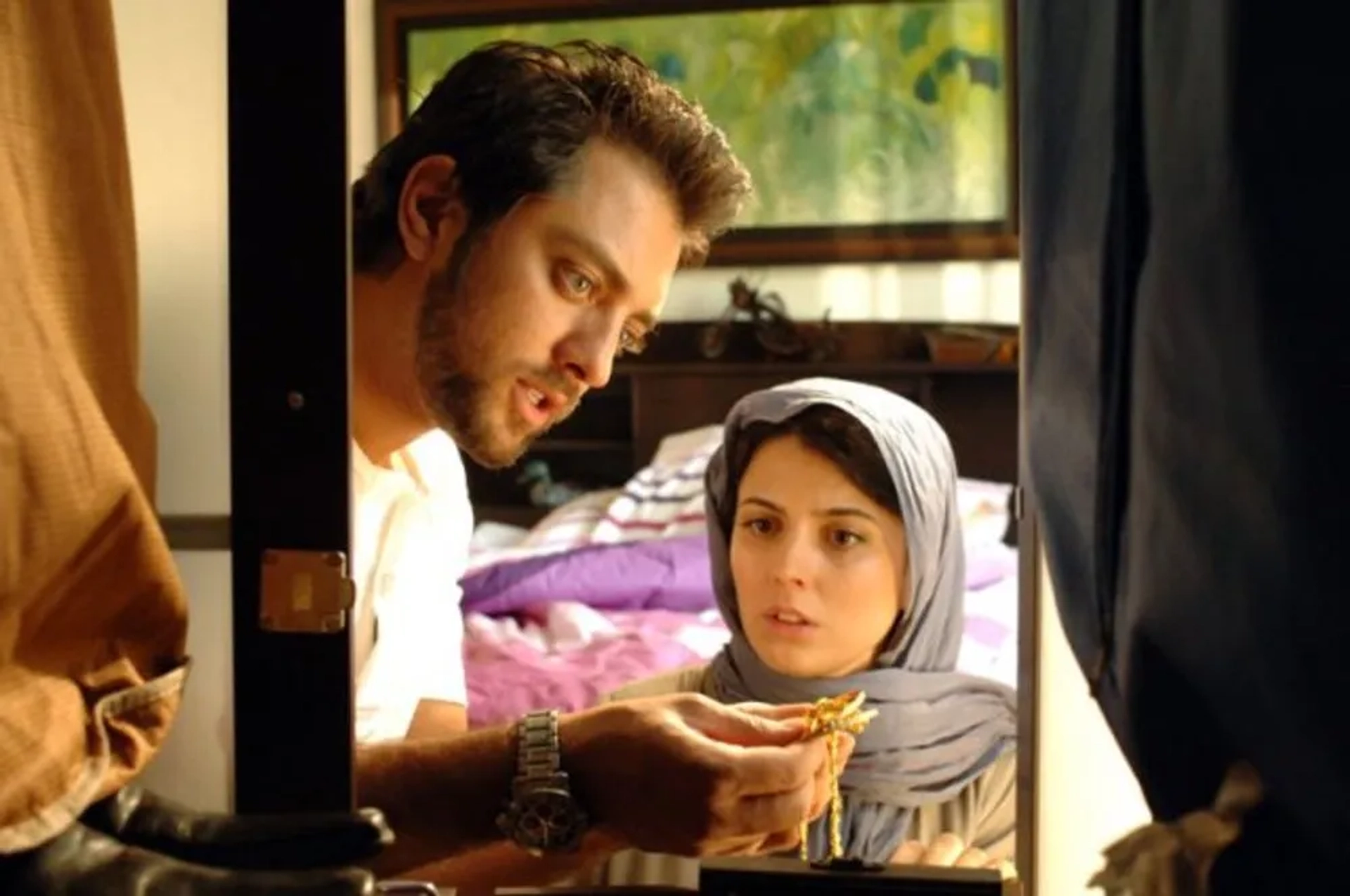 Leila Hatami and Bahram Radan in Penniless (2009)