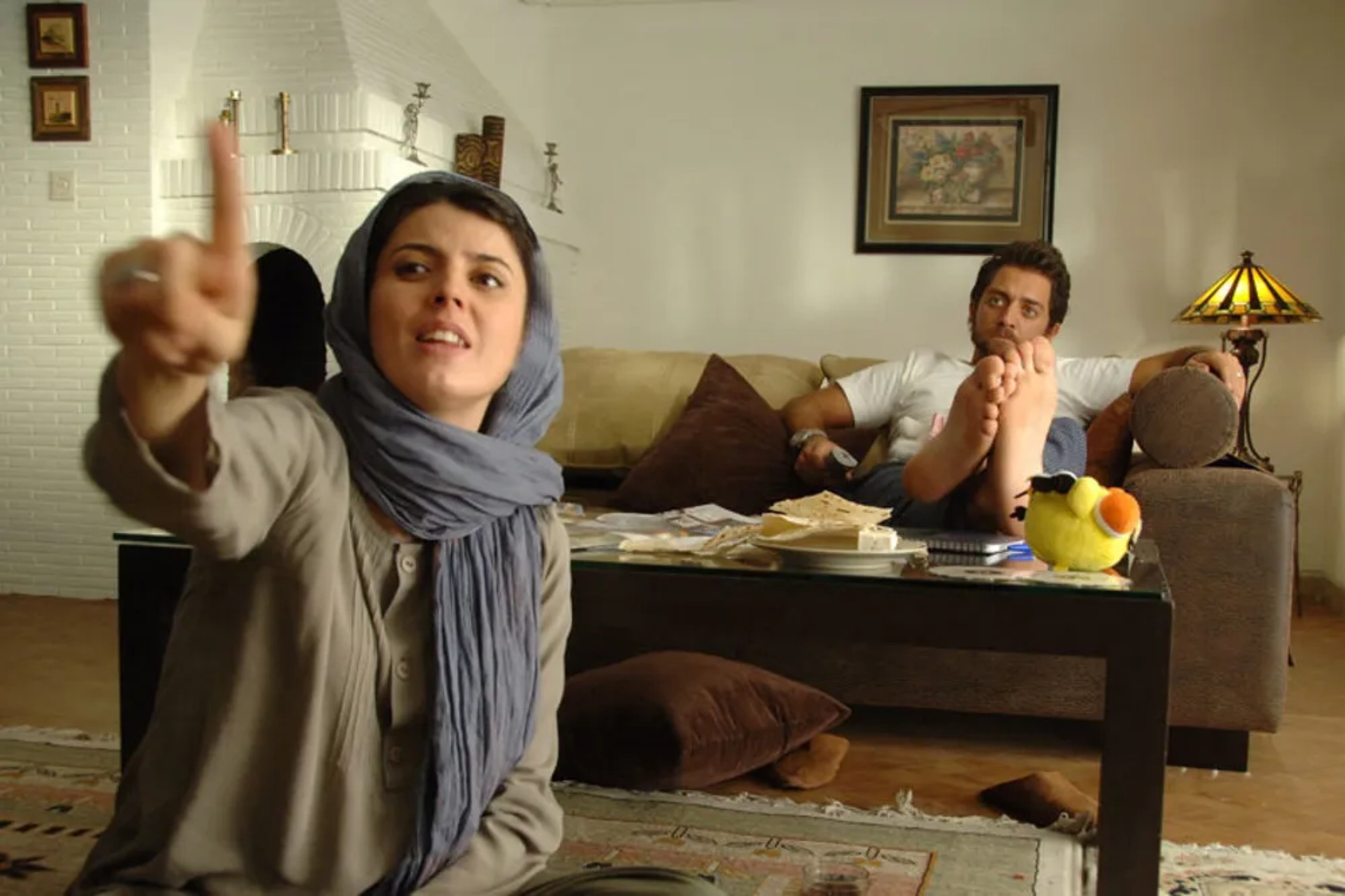 Leila Hatami and Bahram Radan in Penniless (2009)