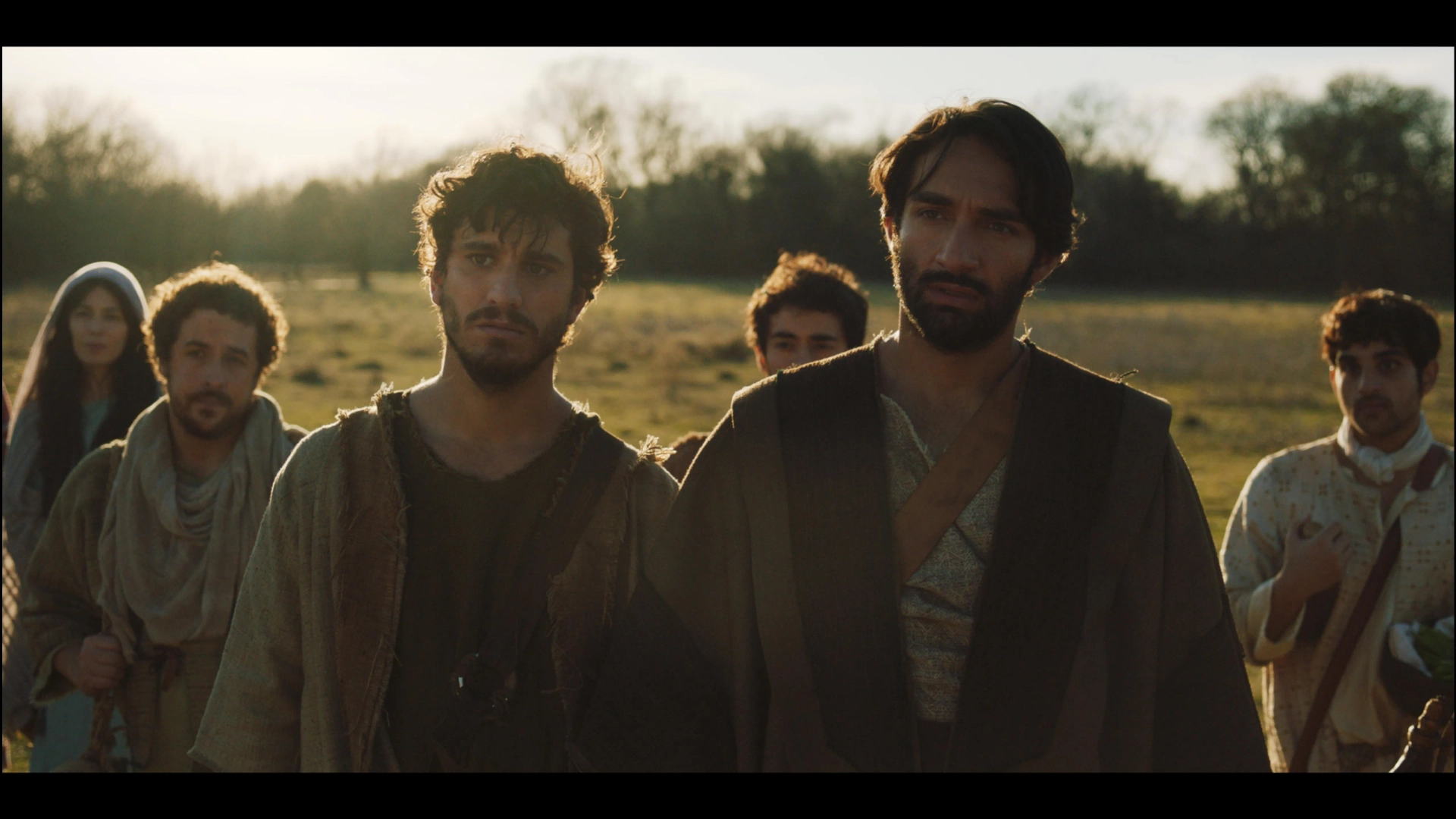 Jordan Walker Ross, Paras Patel, and George H. Xanthis in The Chosen: Thunder (2021)