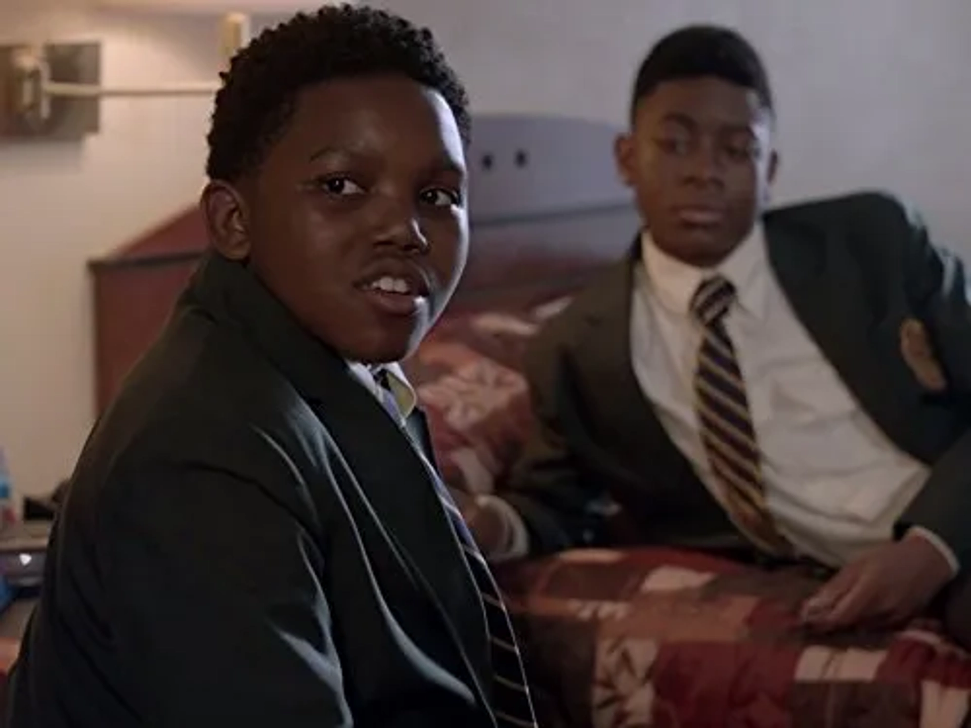 RJ Cyler and Deshawn Rivers in Vice Principals (2016)