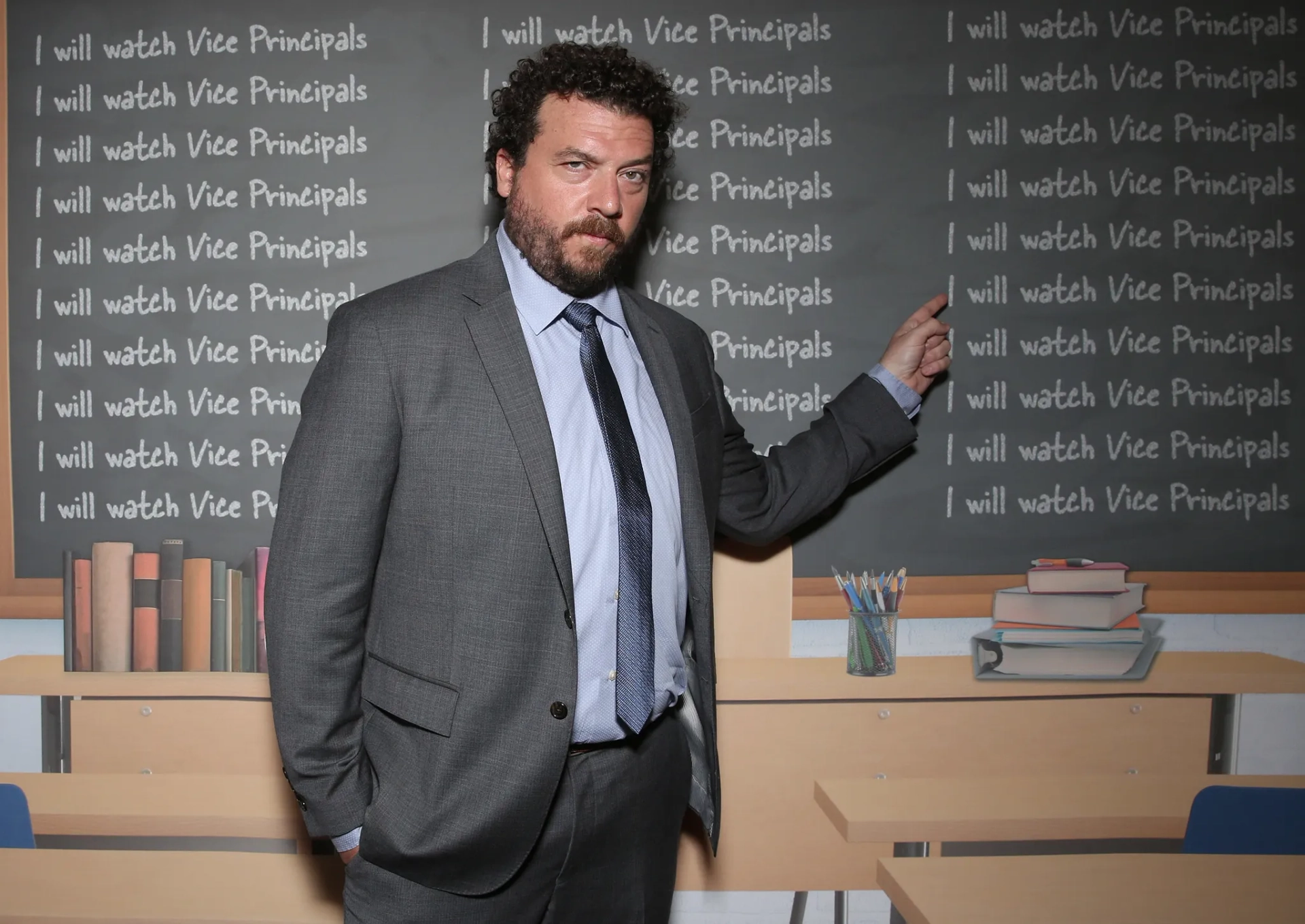 Danny McBride at an event for Vice Principals (2016)