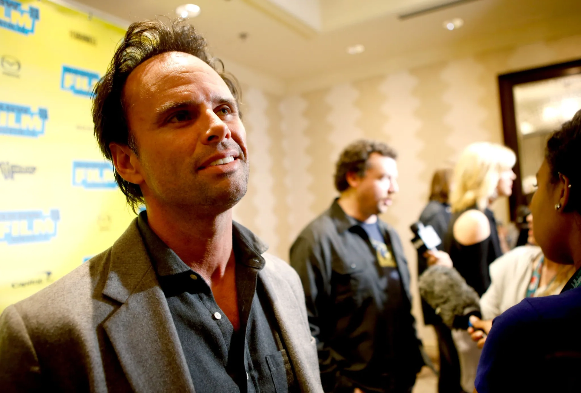 Walton Goggins at an event for Vice Principals (2016)