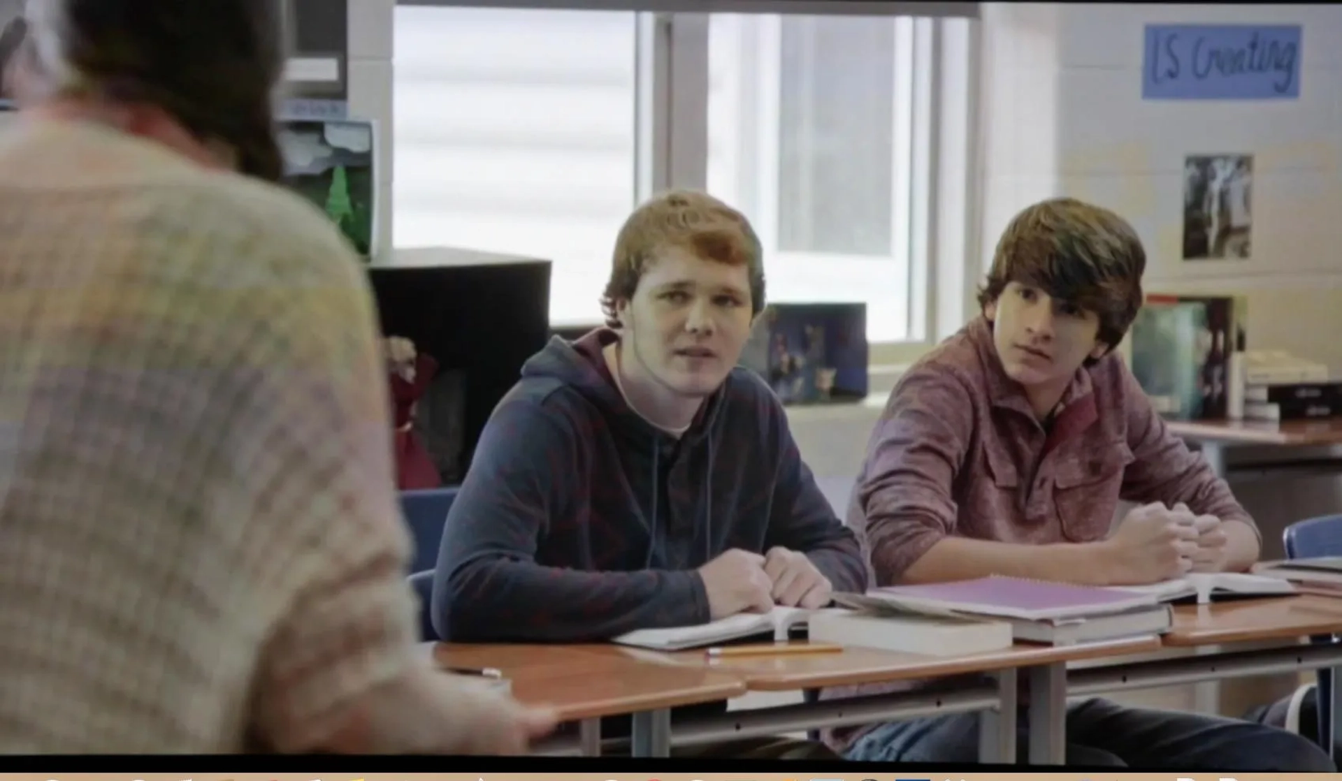 Ryan Paynter and Gunner Carrigan in Vice Principals HBO