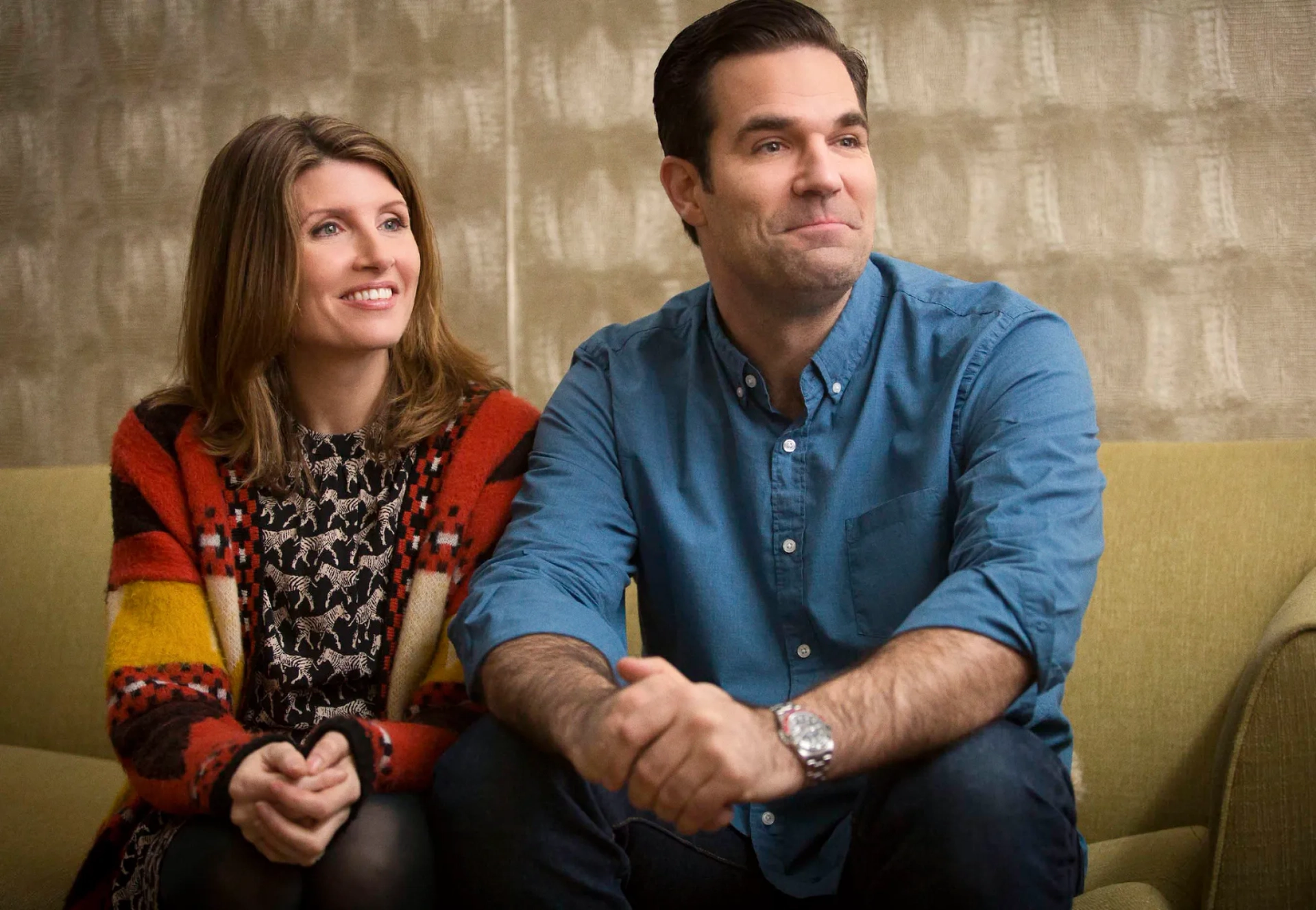 Sharon Horgan and Rob Delaney in Catastrophe (2015)