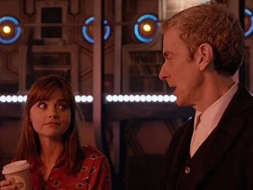Peter Capaldi and Jenna Coleman in Doctor Who (2005)