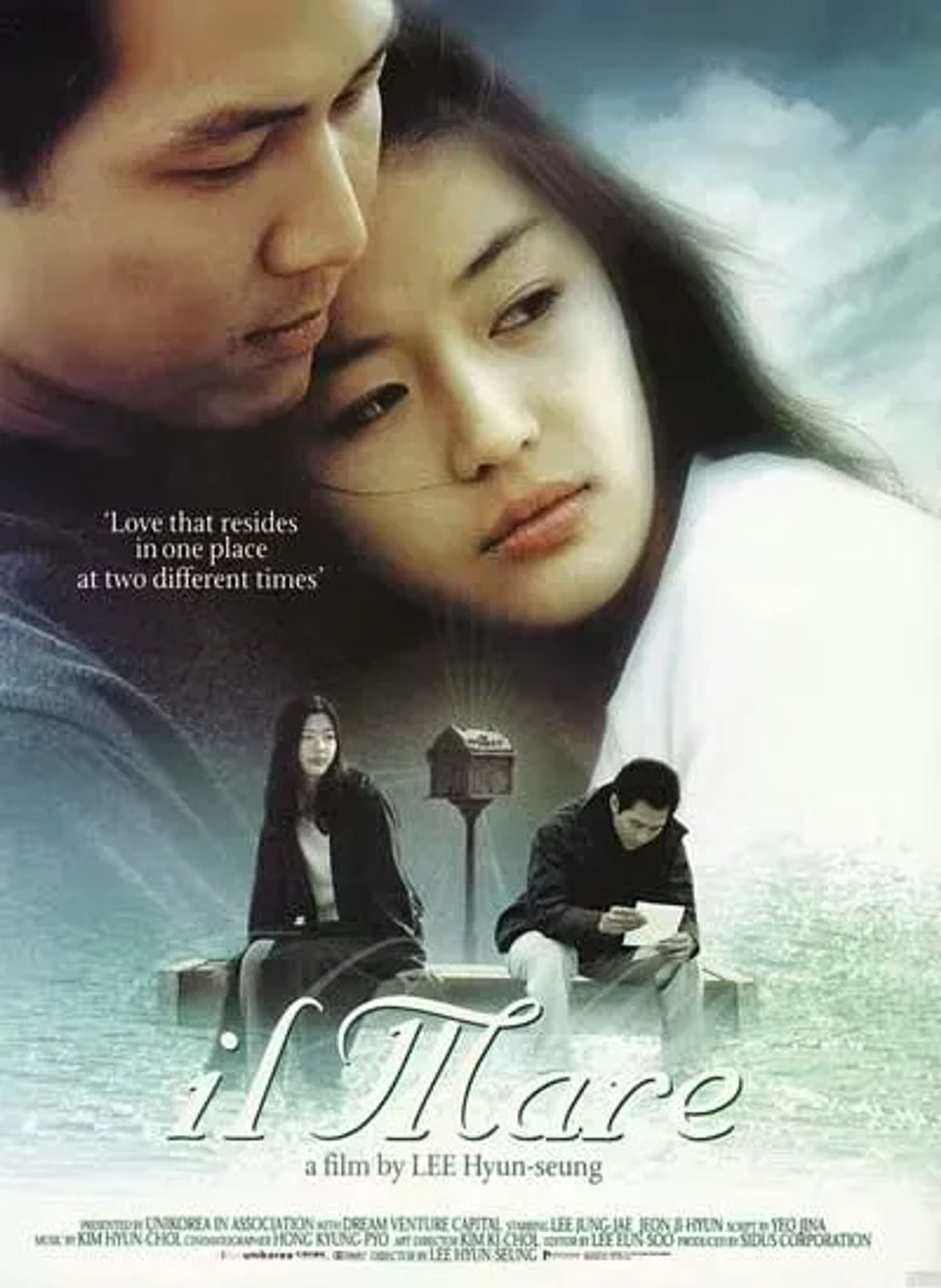 Jun Ji-hyun and Lee Jung-jae in Il Mare (2000)