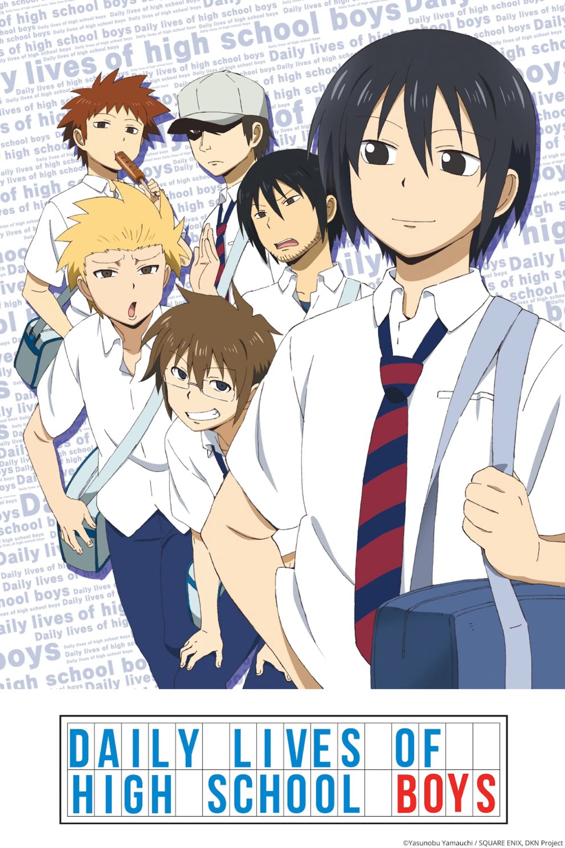 انیمه زندگی روزمره پسران دبیرستانی (Daily Lives of High School Boys 2012)