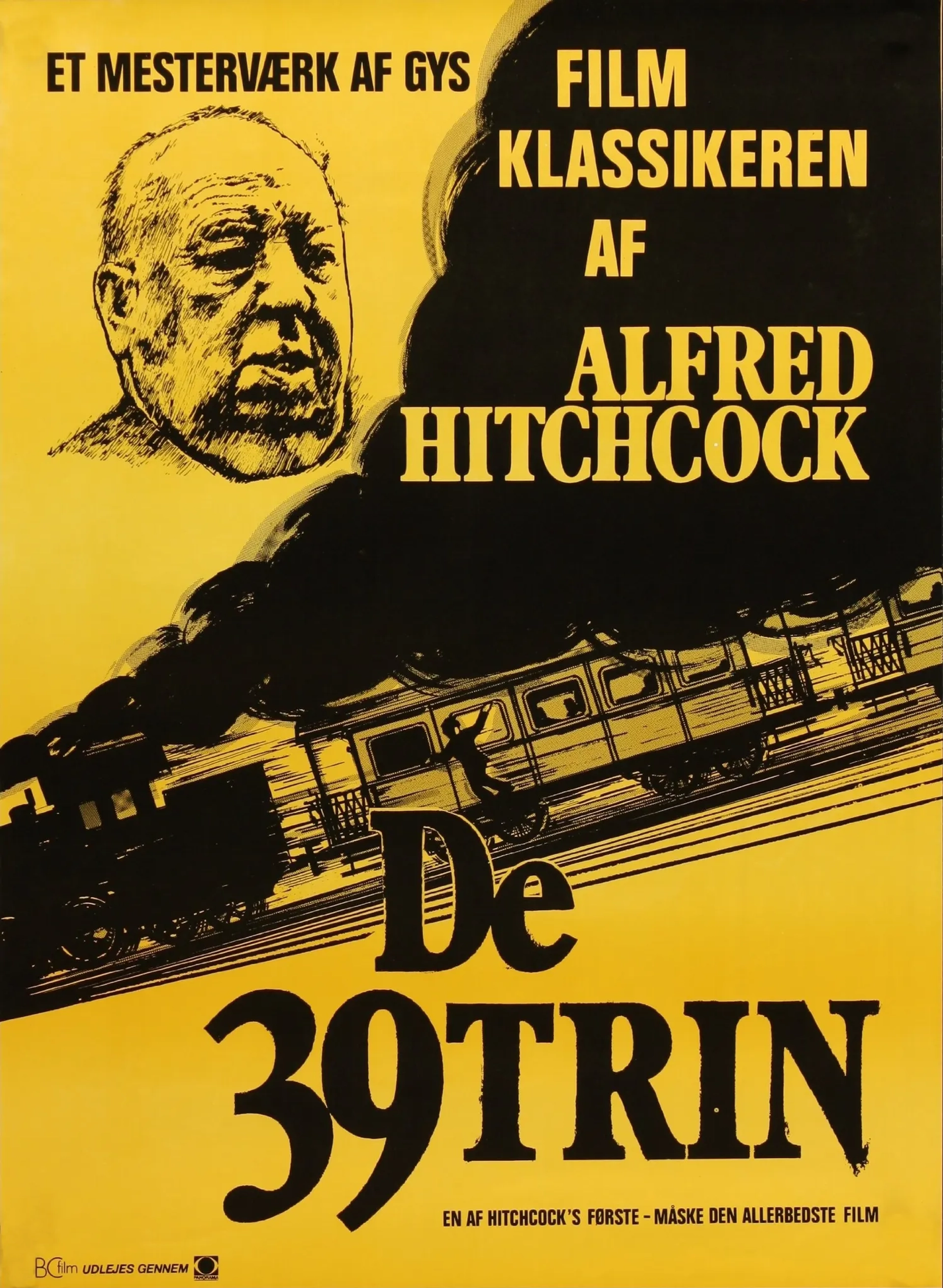 Alfred Hitchcock in The 39 Steps (1935)