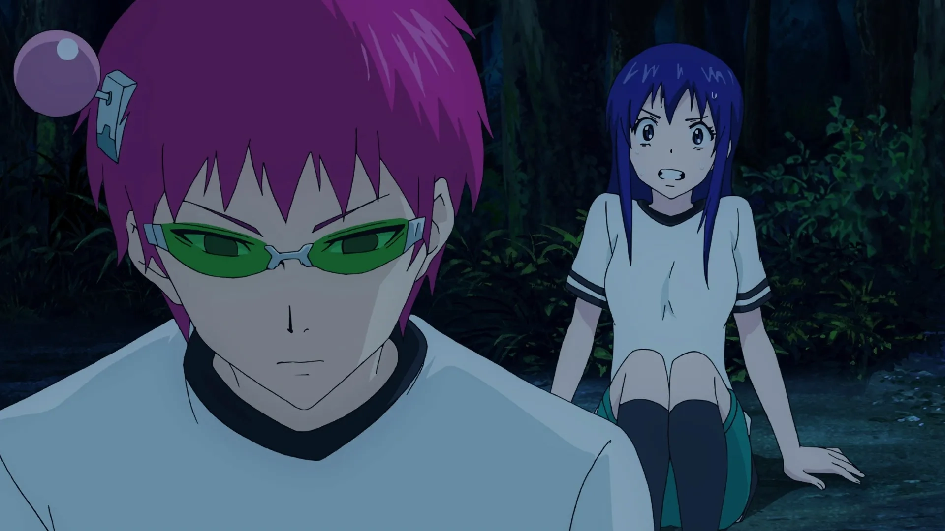 Hiroshi Kamiya and Ai Kayano in The Disastrous Life of Saiki K. (2016)