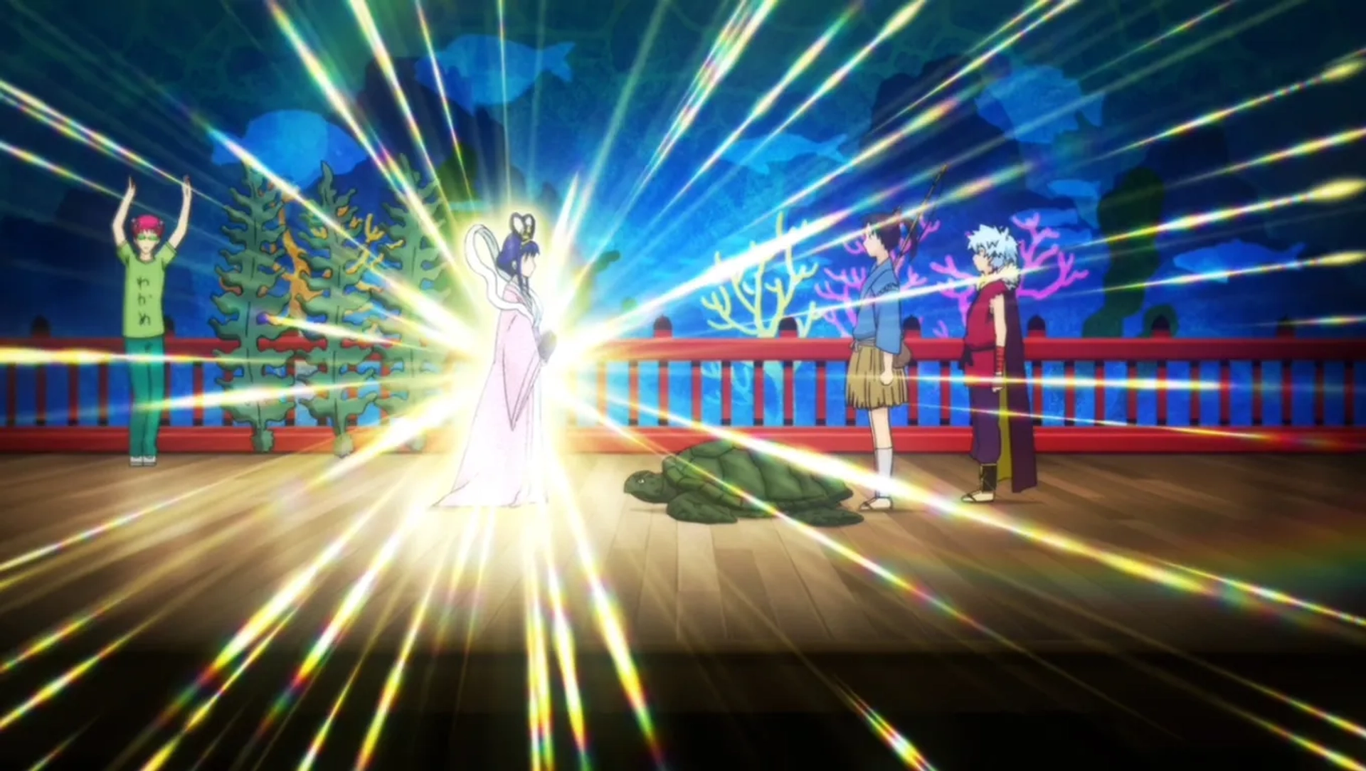 Hiroshi Kamiya, Ai Kayano, and Nobunaga Shimazaki in The Disastrous Life of Saiki K. (2016)