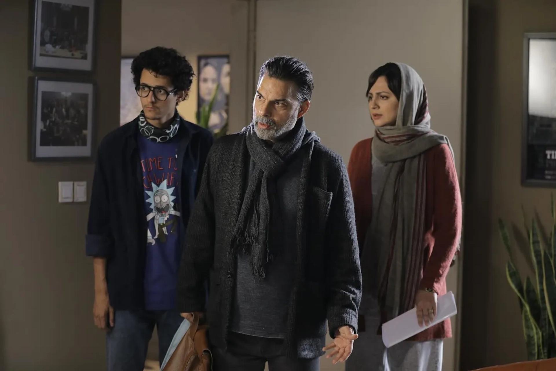 Payman Maadi and Niloufar Koukhani in Viper of Tehran (2024)