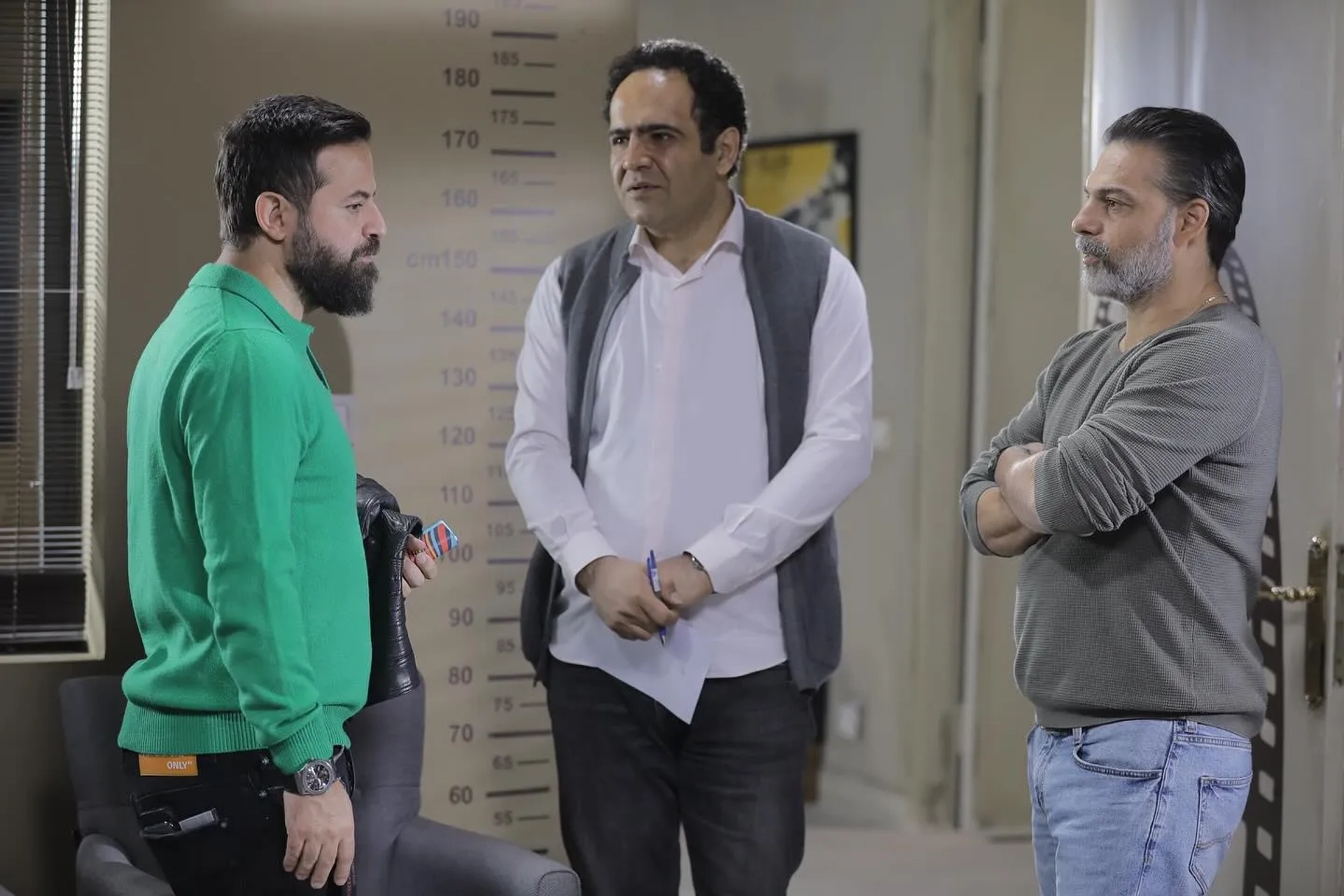 Payman Maadi, Houman Seyyedi, and Bahador Maleki in Viper of Tehran (2024)