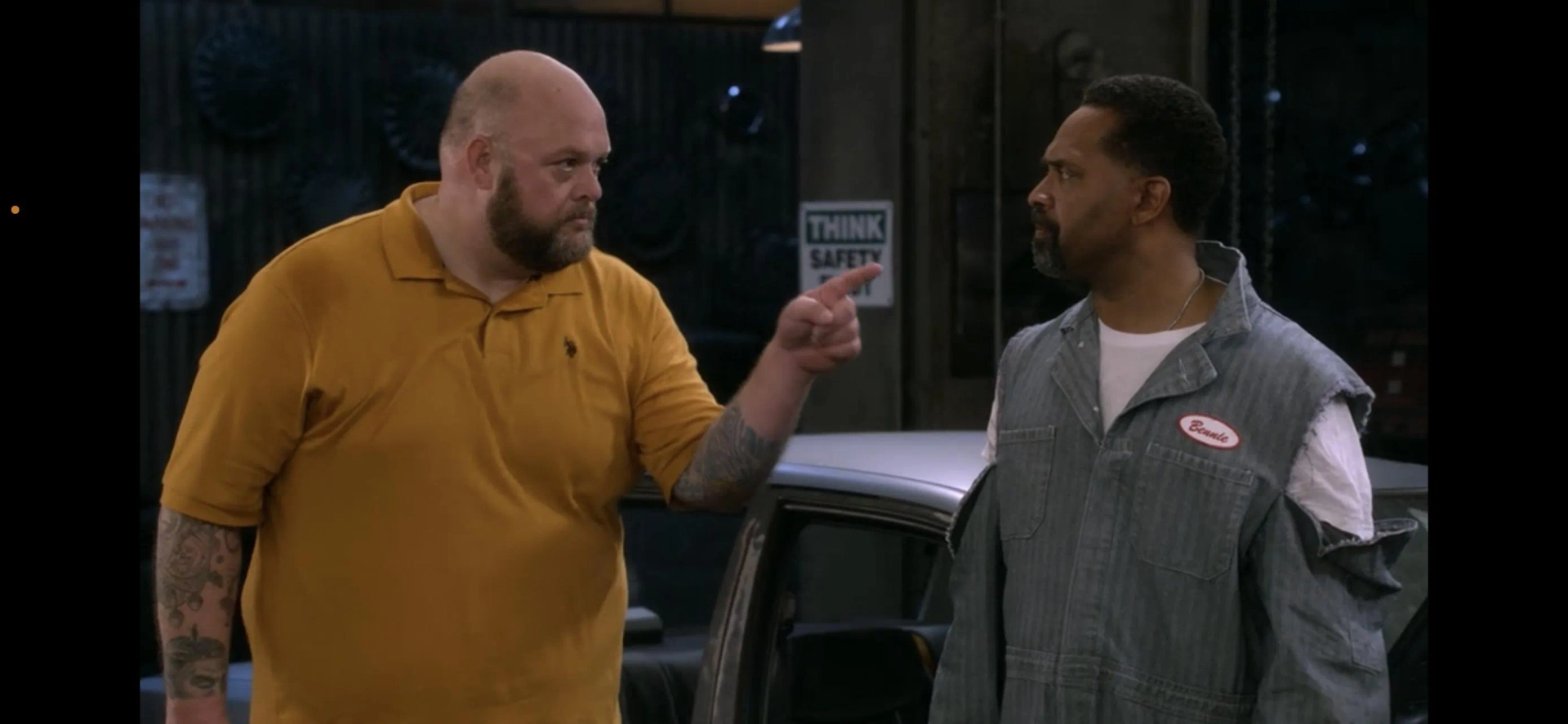 Mike Epps and Jon Ryckman in The Upshaws (2021)