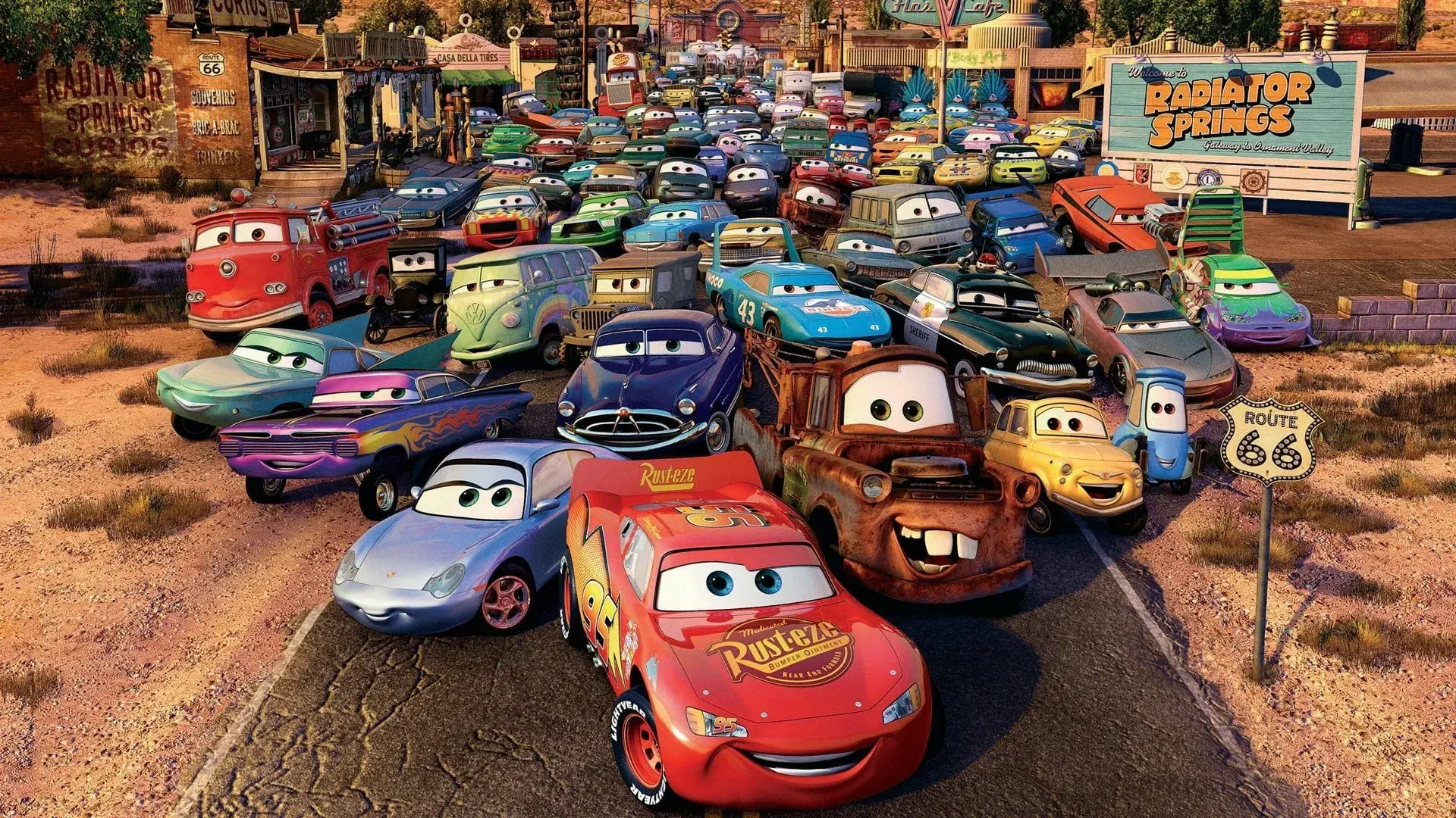 دانلود انیمیشن ماشین ها (Cars 2006)